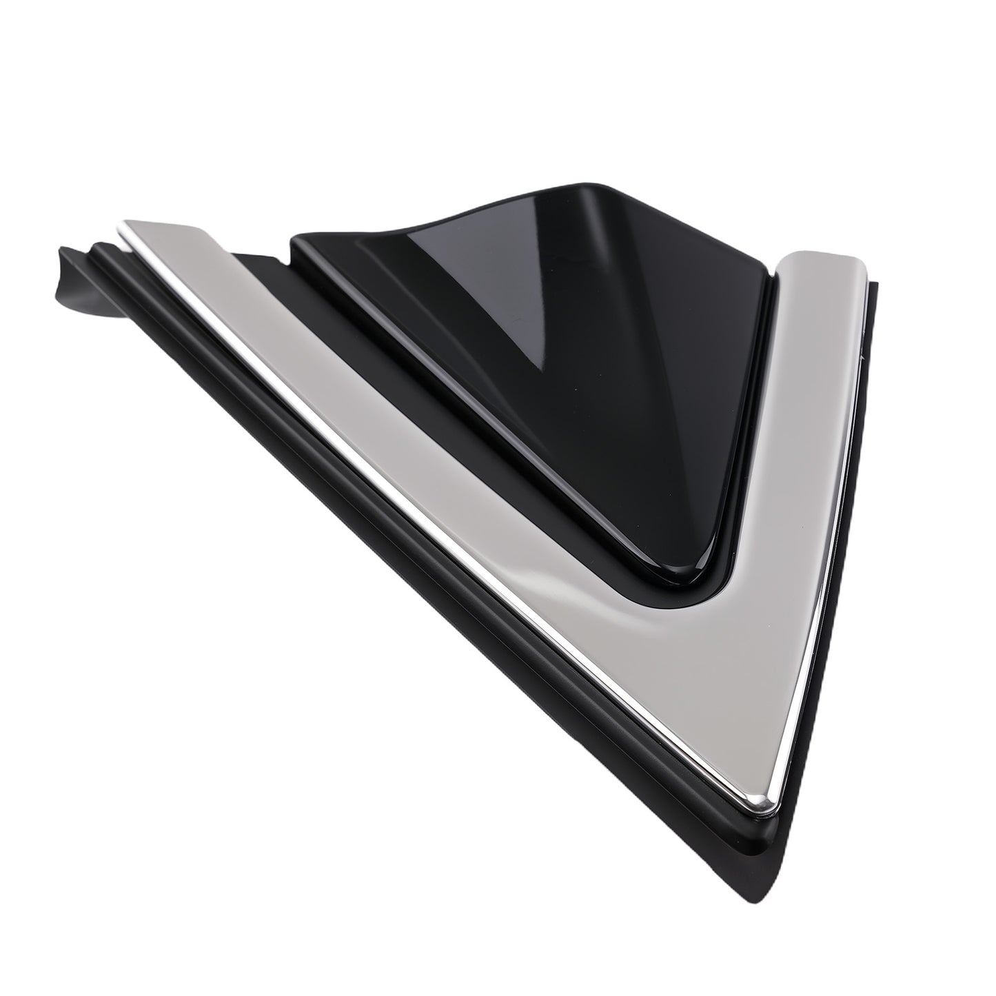 Left Mirror Flag Applique Trim compatible for Hyundai Santa Fe 13-19 Replacement 861802W000