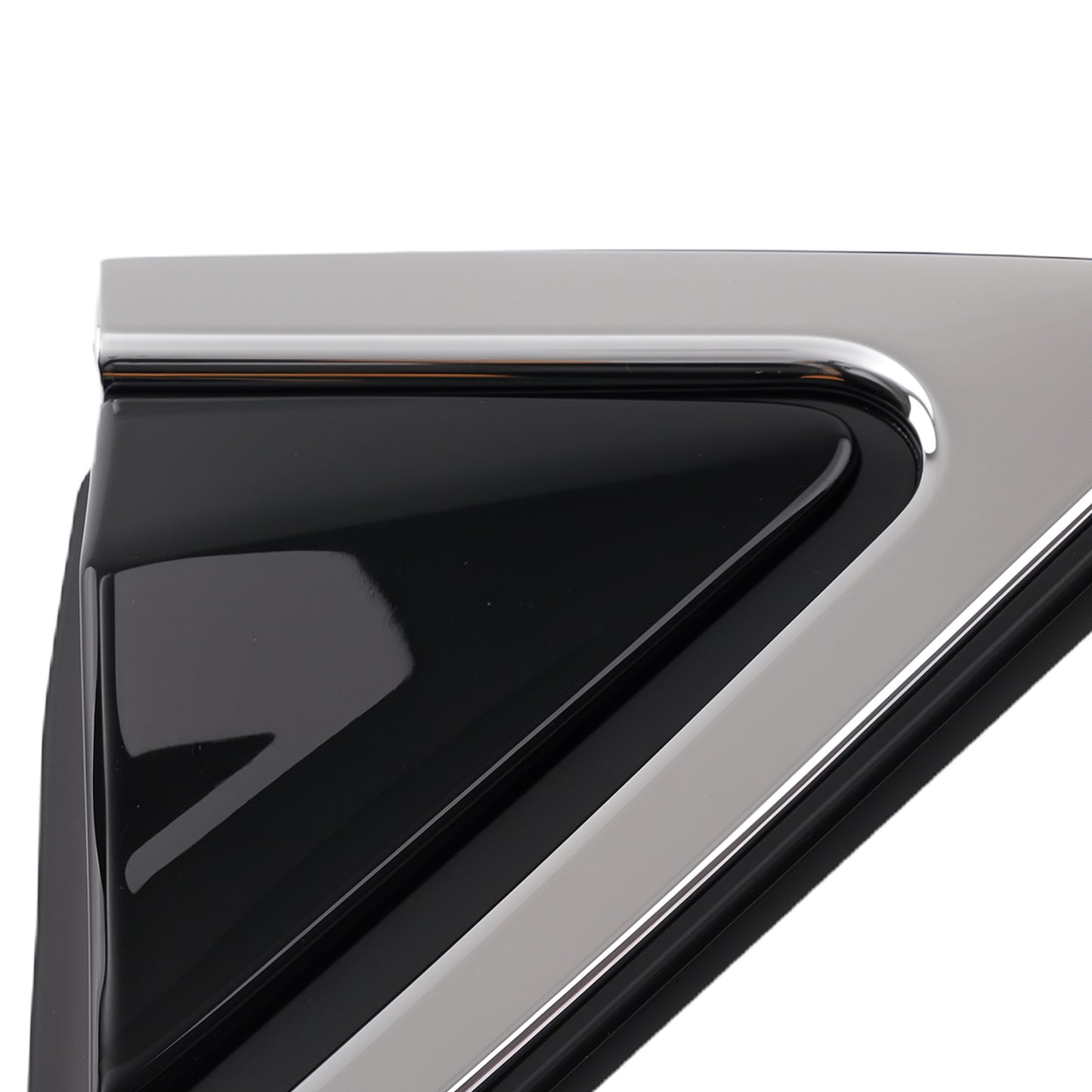 Left Mirror Flag Applique Trim compatible for Hyundai Santa Fe 13-19 Replacement 861802W000
