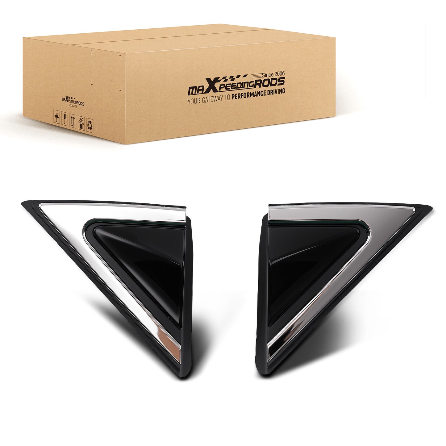 Fender Mirror Corner Molding Trim compatible for Hyundai Santa Fe Sport 2.0 2.4L 861904Z000