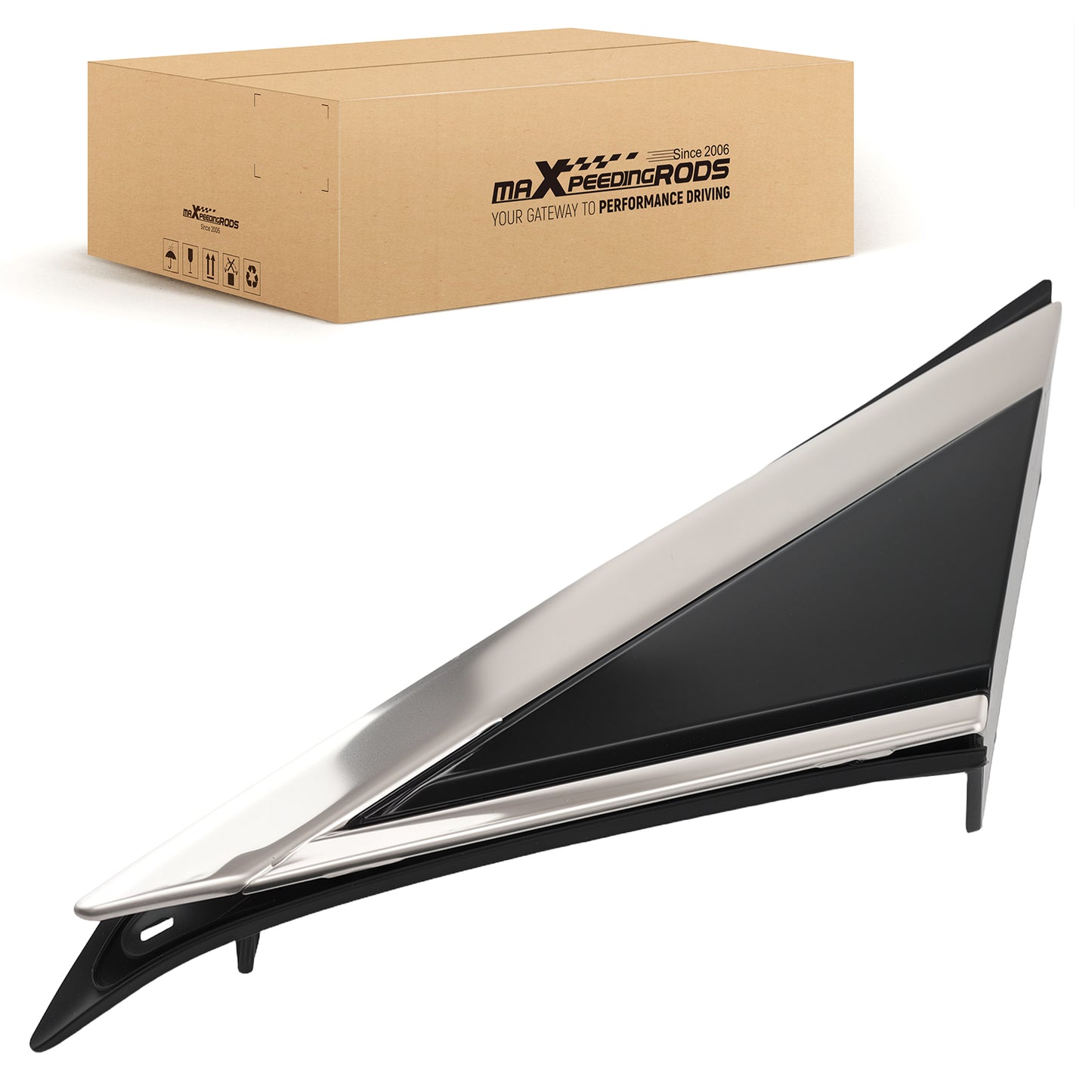 Corner Triangle Fender compatible for Cadillac SRX 2010-2016 22774041 Left Black