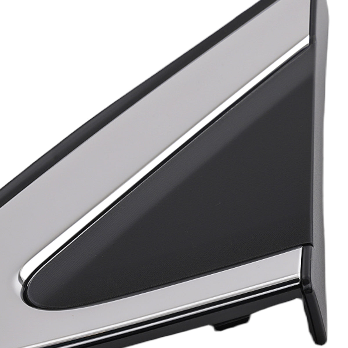 Black Fender Mirror Corner Triangle Trim compatible For Mitsubishi Eclipse Cross 2018-2021