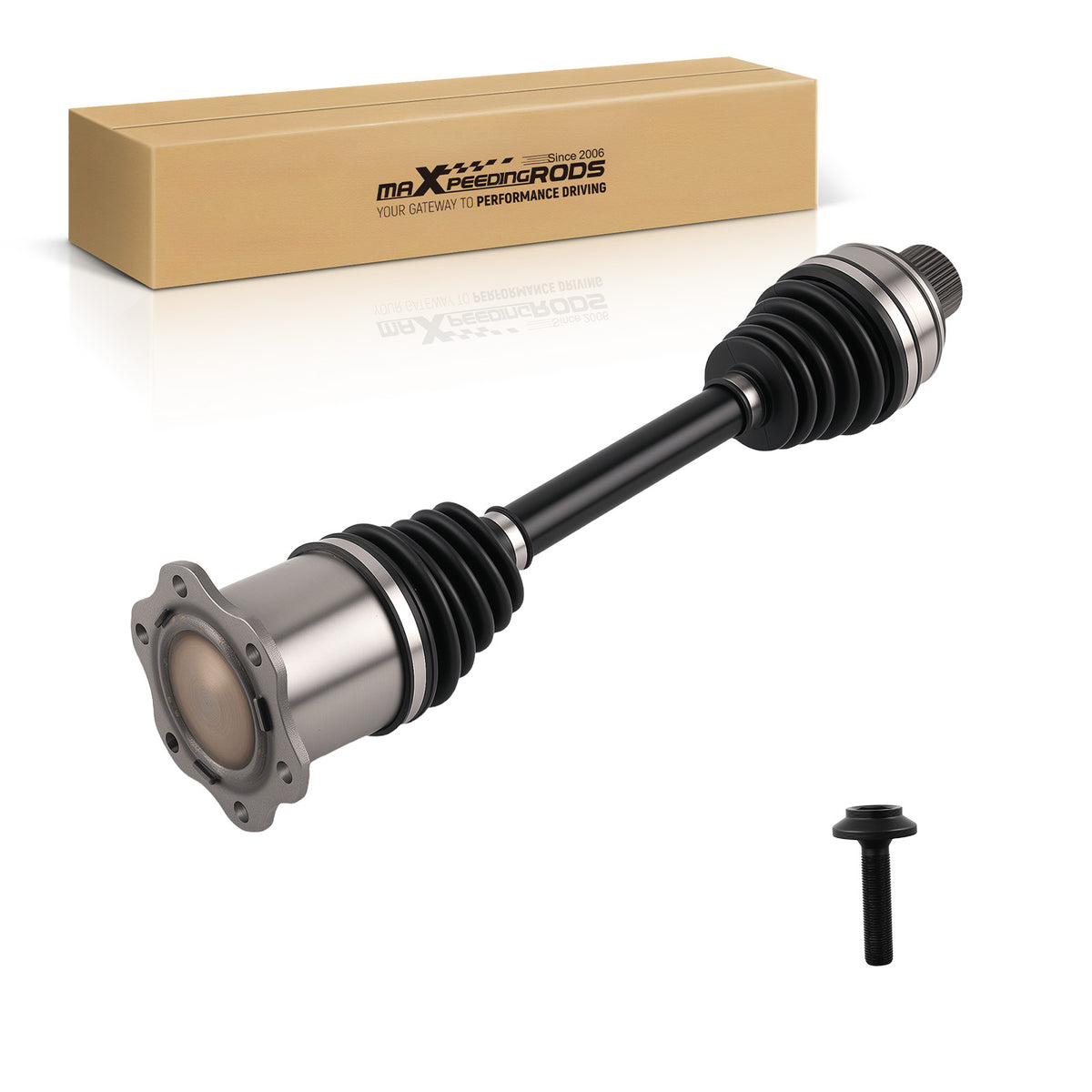 Front CV Axle Shaft Assembly Left or Right compatible For Audi A4 Quattro 2.0L L4 2013-2016