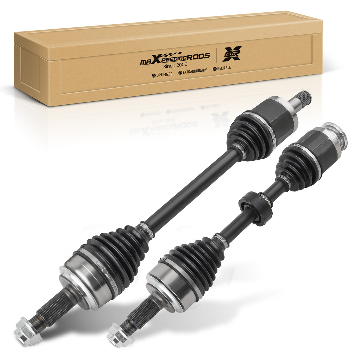 CV Axle Shaft Front LeftRight Set compatible For Honda Accord compatible For FWD 2.4L L4 2008-2012