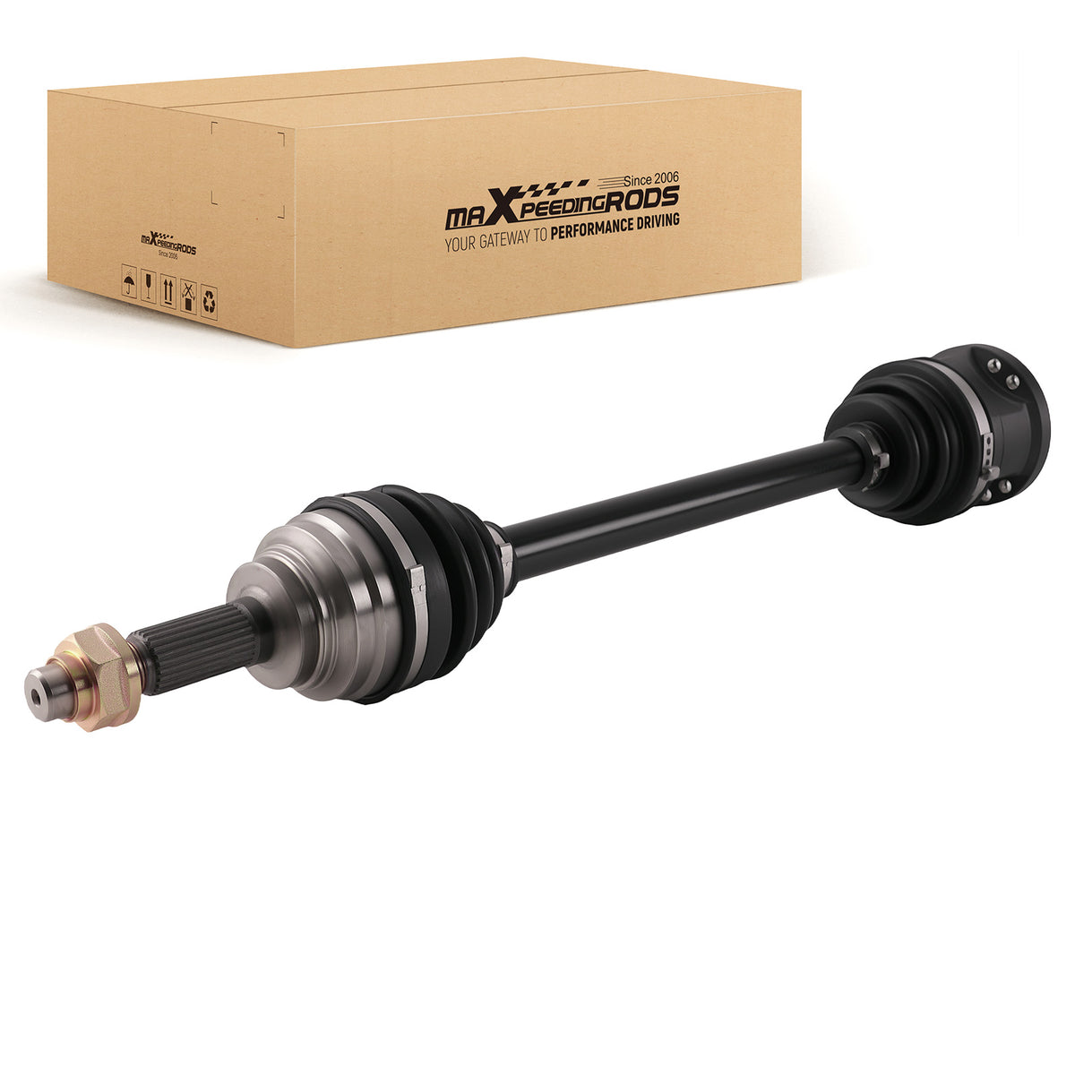 Front Driver LH CV Axle Assembly compatible For Infiniti G37 09-13 G35 07-08 G25 11-12 AWD