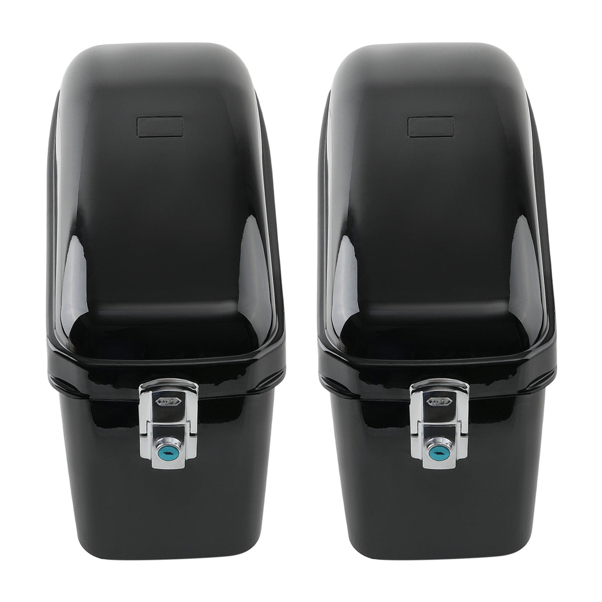 Hard Saddlebags Motorcycle Universal Luggage compatible For Harley Honda Yamaha Suzuki