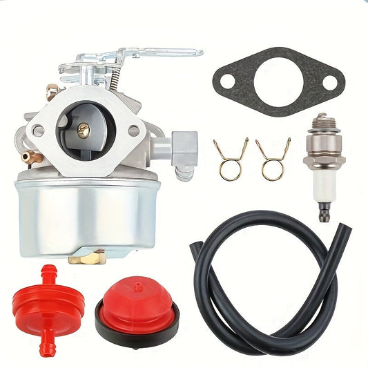 640084 Premium Carburetor Kit - Compatible with Tecumseh 632107 640105 Engines for Reliable Performance, Specifically Designed for TORO 38035 38052 Snow Blowers - Replacement Part