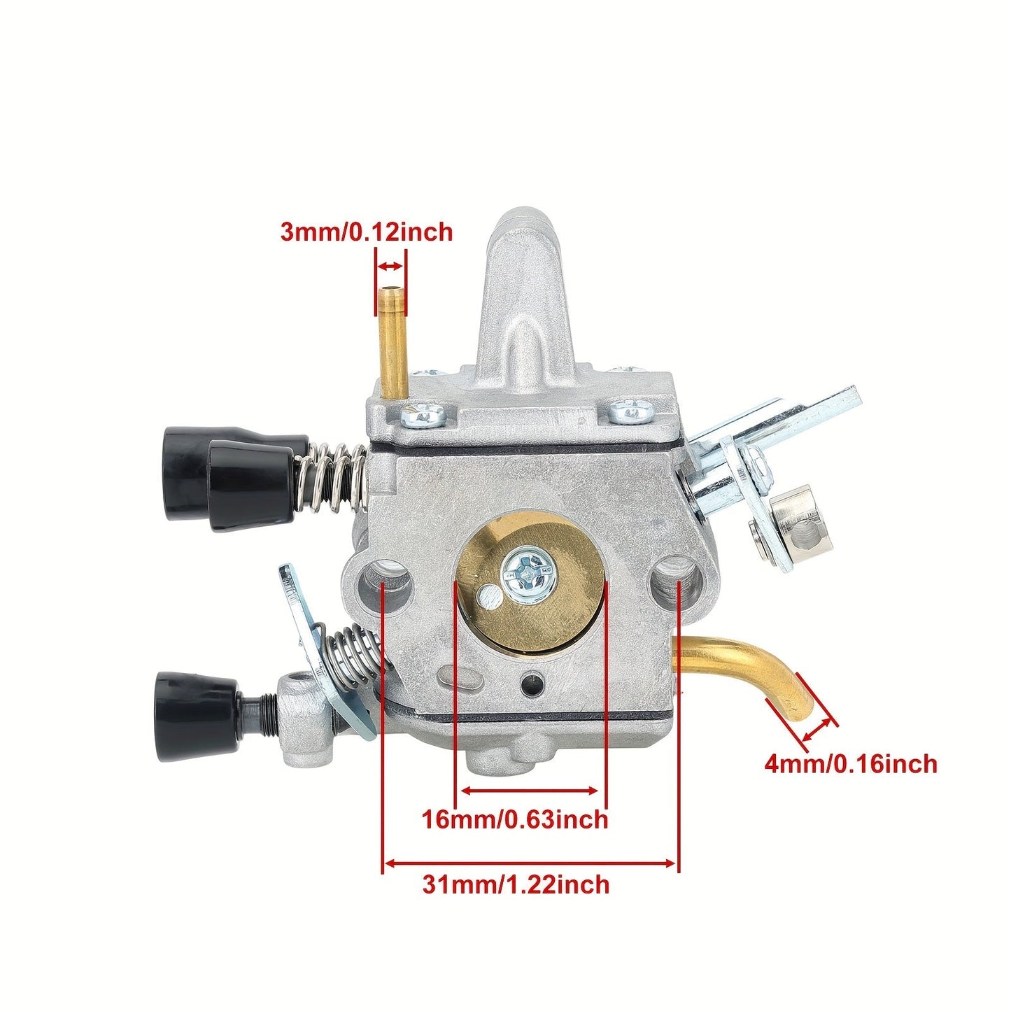 4134-120-0653 C1Q-S162 C1Q-S161B Carburetor Kit For STIHL FS120 FS200 FS250 FS300 Backpack Brushcutter