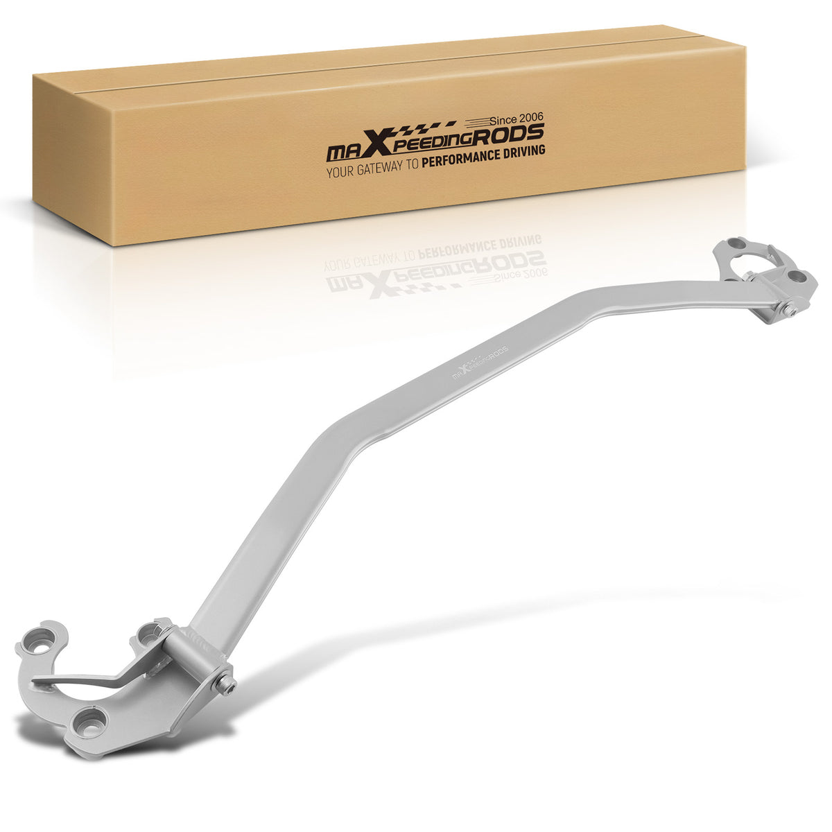 Front Upper Strut Bar Engine Suspension Tower Brace compatible For BMW E46 3 Series 98-05