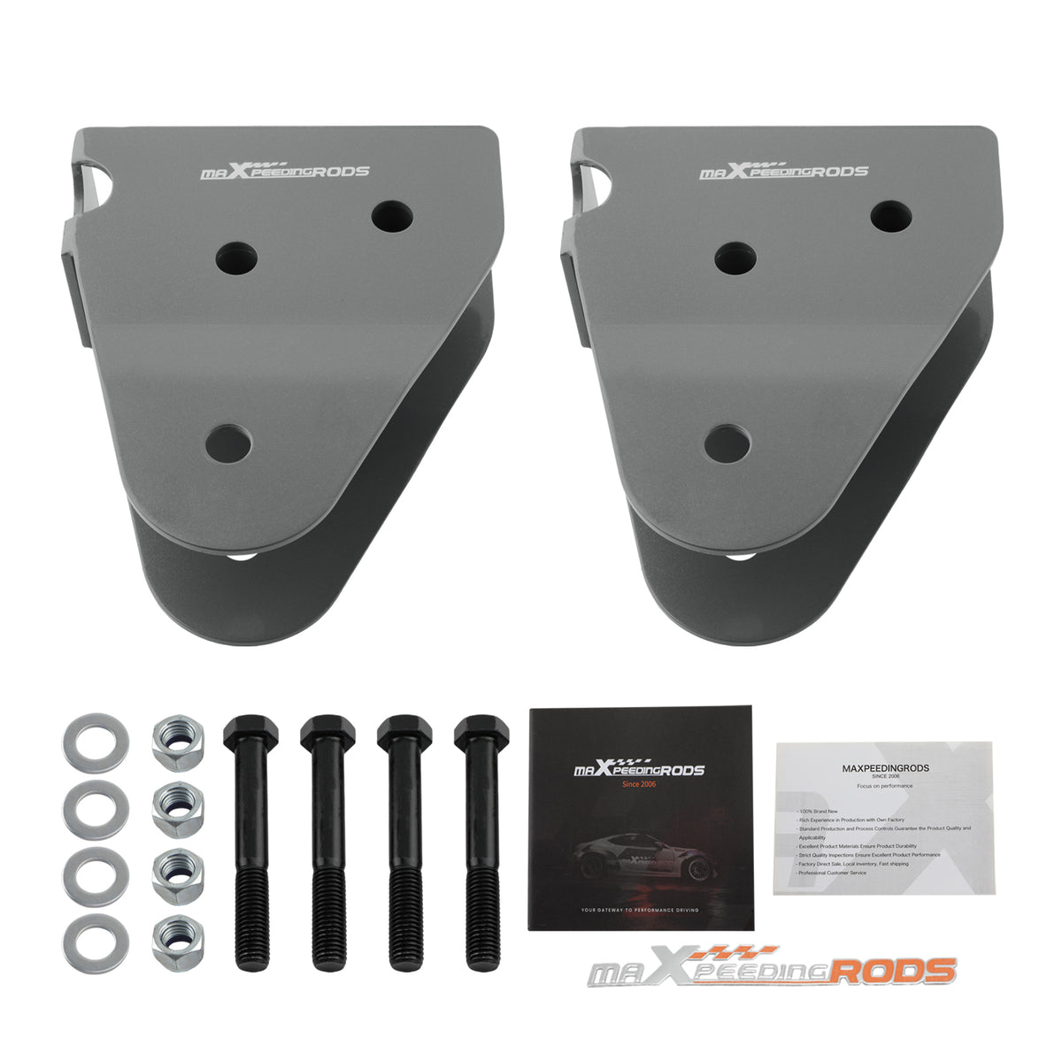 Radius Arm Drop 1-5 Extension Bracket KitCompatible Compatible For Ford F250F350 compatible For Super Duty 2005-2016 (4WD Only)