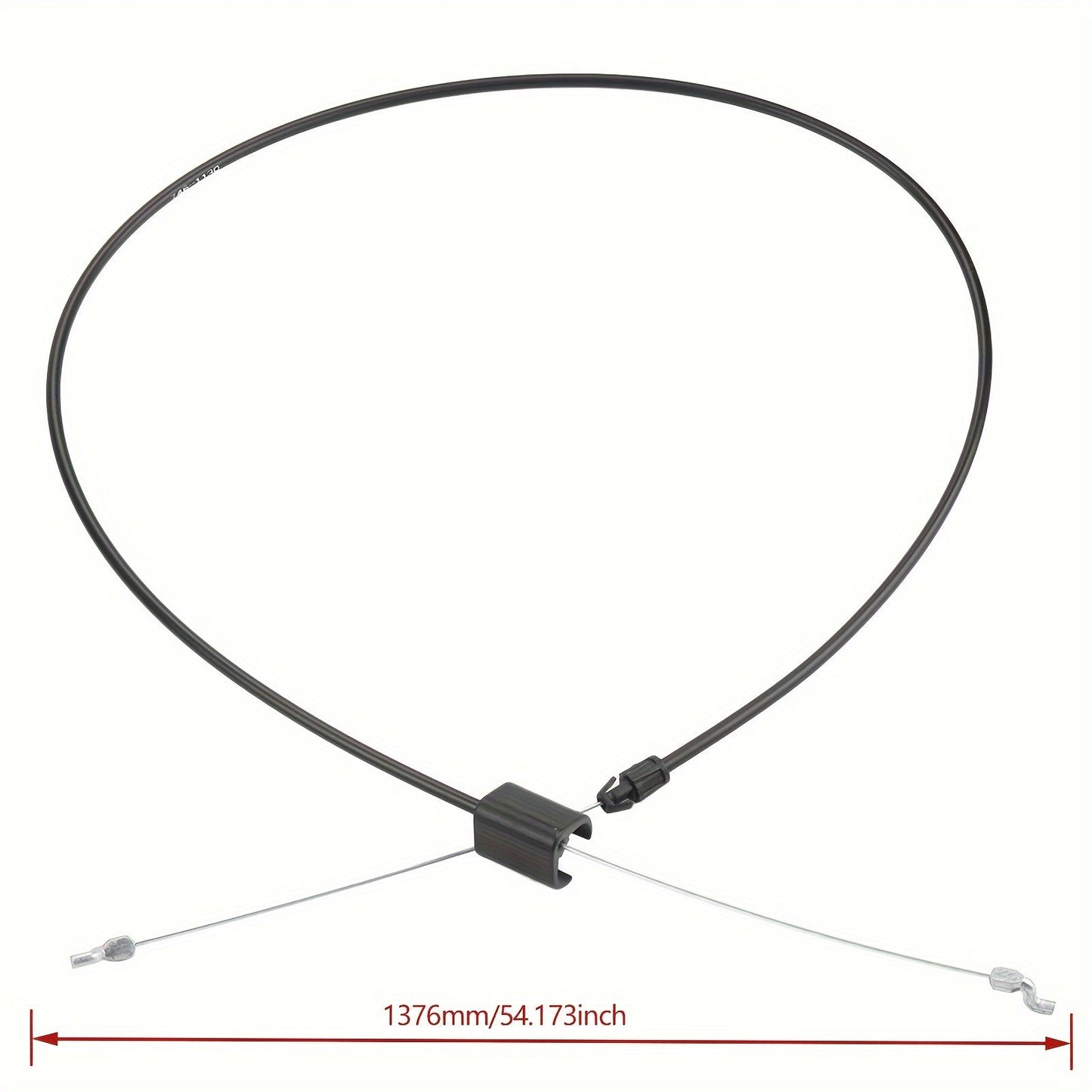2-Piece Cord Throttle Pull Control Cable - Universally Compatible with MTD 22 DECK Lawn Mowers for Smooth Throttle Operation - 746-1130 Model Replacement Part with 2 High-Quality Cables