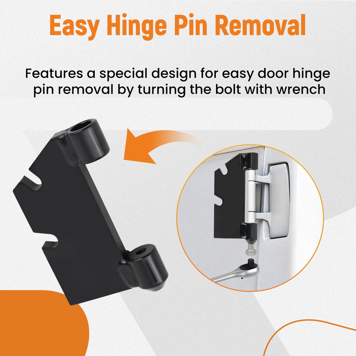 Hinge Pin Puller Remover Tool compatible For Chevy Tahoe Suburban Vans Durable Easy to Use