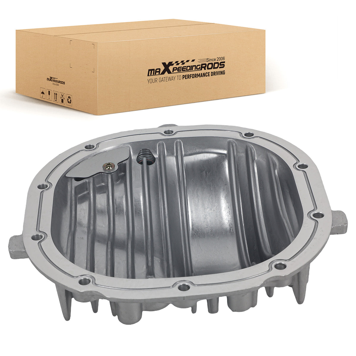 Aluminum Differential Cover compatible For Ford Mustang 85-14 DR3Z4033-A 2L1Z4033-CA