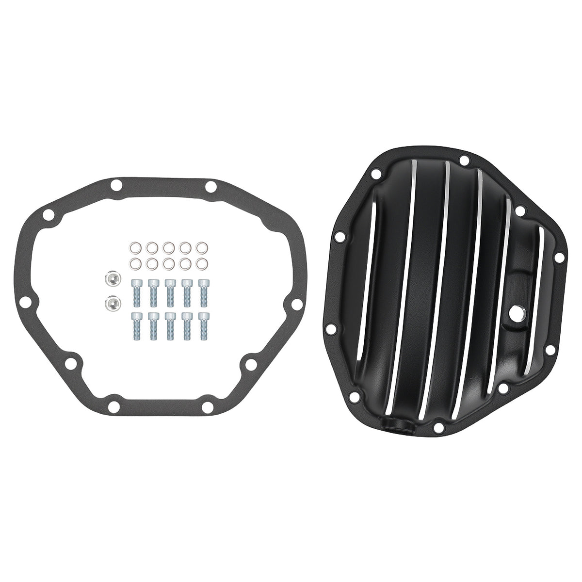 Aluminum Differential Cover compatible For Ford F-350 F-450 Super Duty 1997-2018 DRW