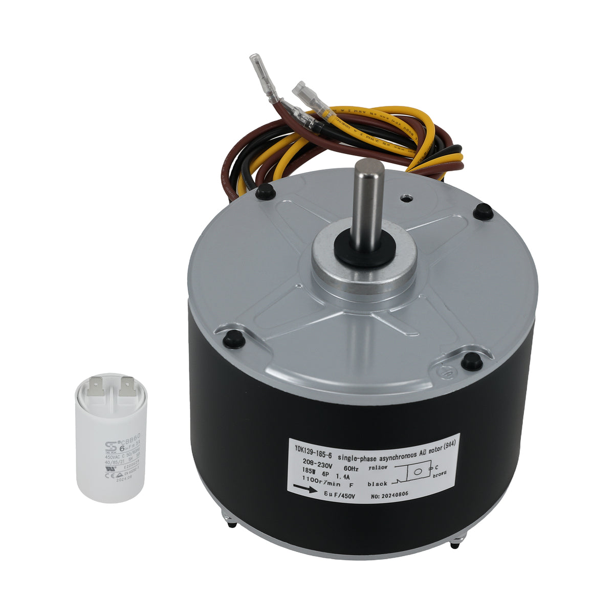 Condenser Motor For Carrier HC39GE237 HC39GE237A Dayton 6DLL0 1.4 Amps 1100 RPM