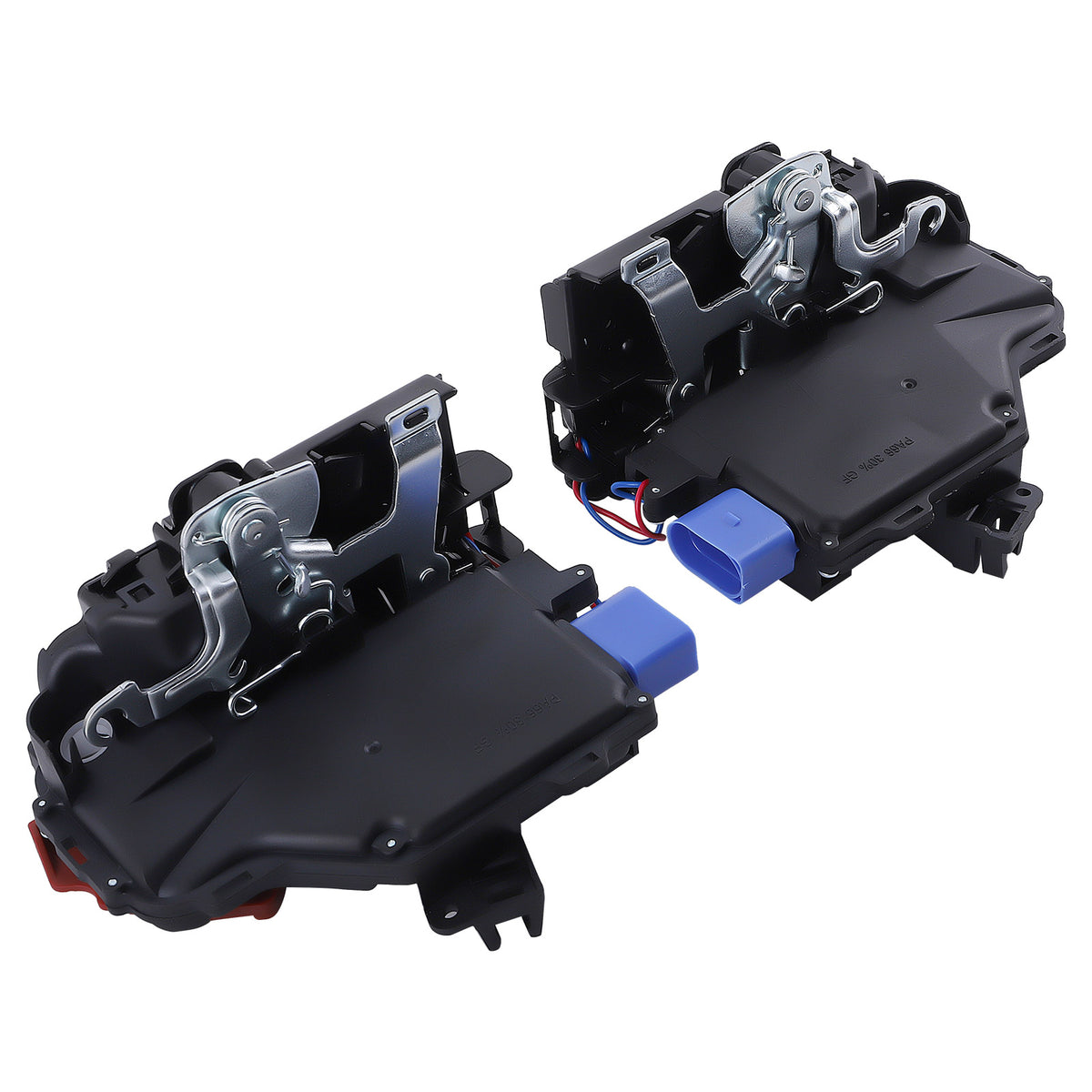 7L0839016D 4PCS Door Lock Latch Actuator compatible For Porsche Cayenne compatible For VW Touareg Phaeton