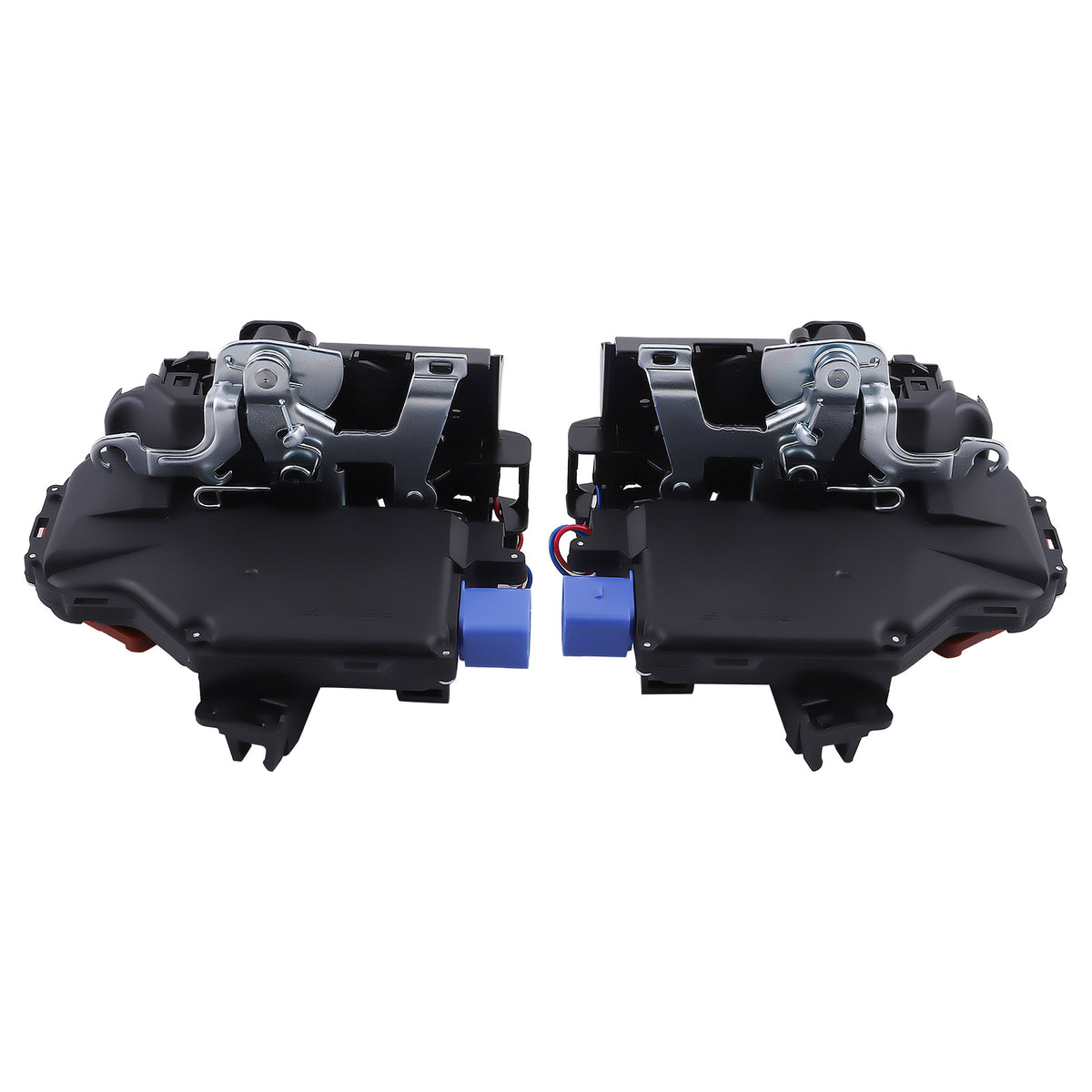 7L0839016D 4PCS Door Lock Latch Actuator compatible For Porsche Cayenne compatible For VW Touareg Phaeton