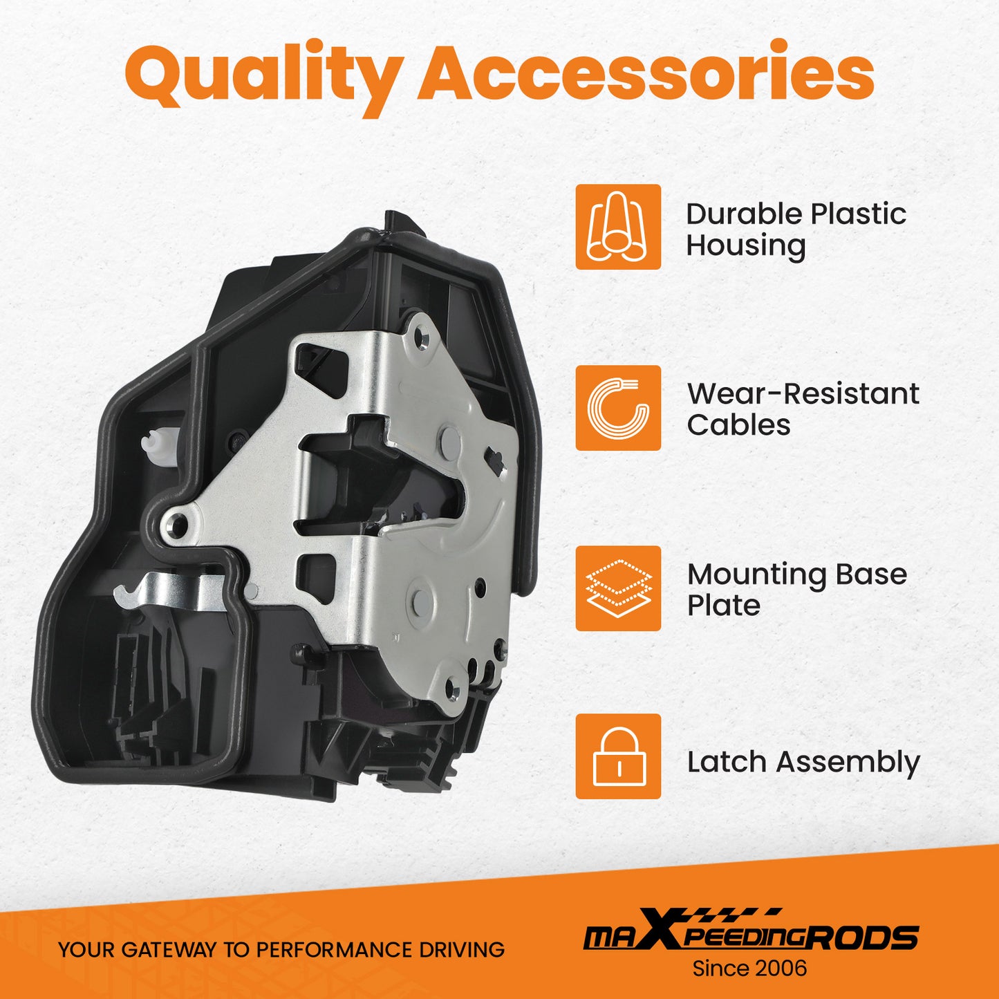 Door Lock Actuator compatible For BMW 1 Series 118i 120i 125i 2005-2019 51227318414