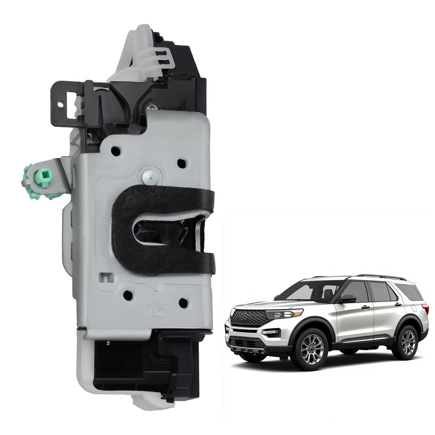 Door Lock Latch Actuator compatible For Ford F-150 2009-2014 Rear RH Passenger Side