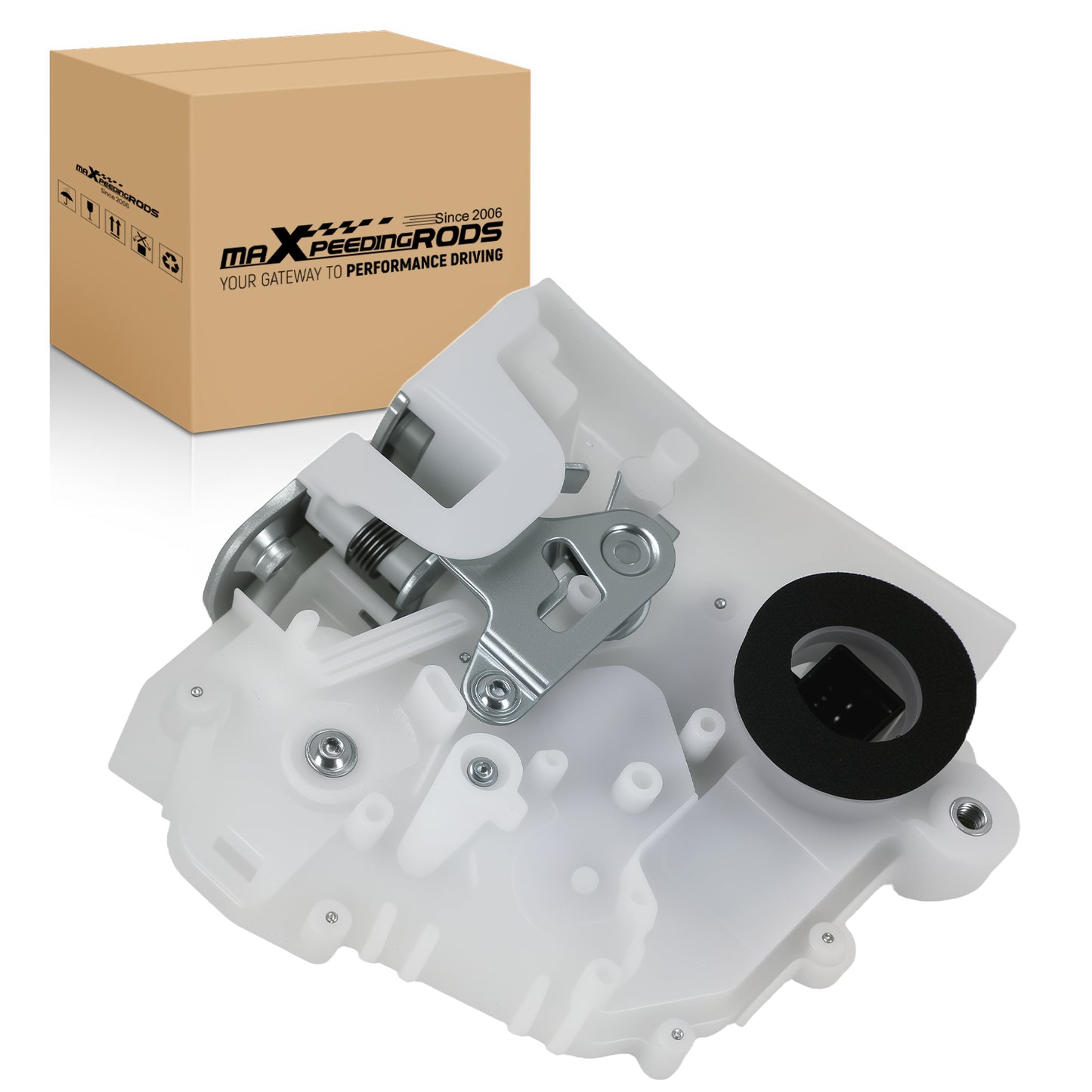 Door Lock Actuator Left Rear compatible For Honda Fit 1.5L 2009-2014 Metal Plastic