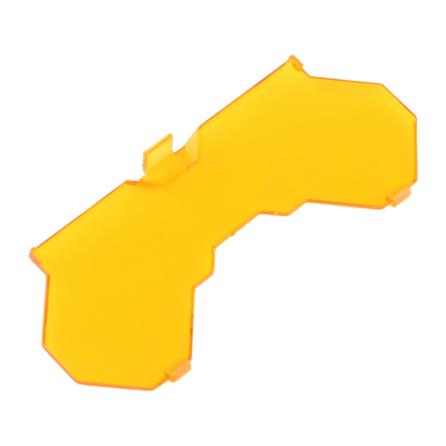 Square LED Light Shield For 7inch Crosshair Series Amber Cover