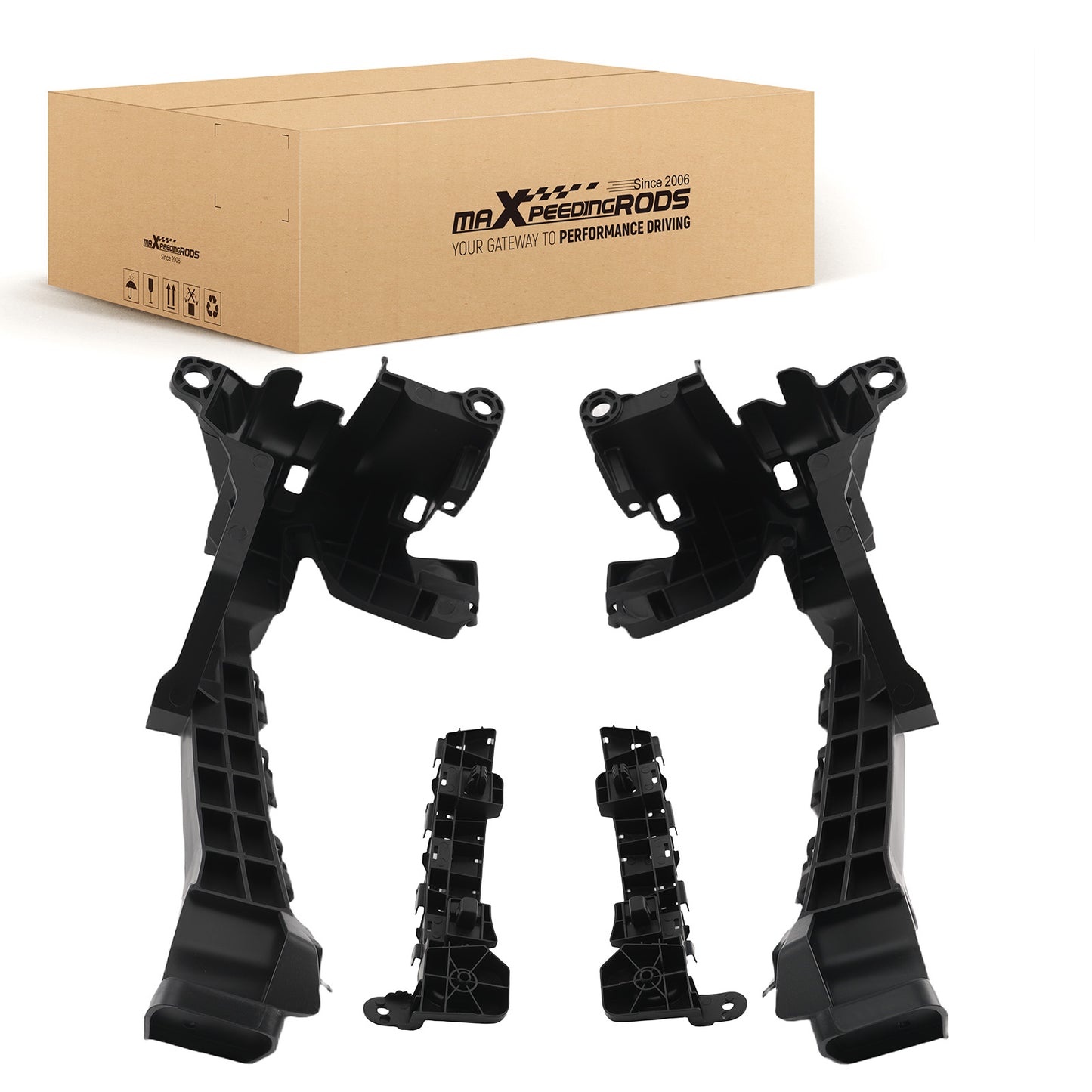 Bumper Headlight Support Brackets compatible For Honda CR-V 2.4L 2012-14 71198-T0A-A01