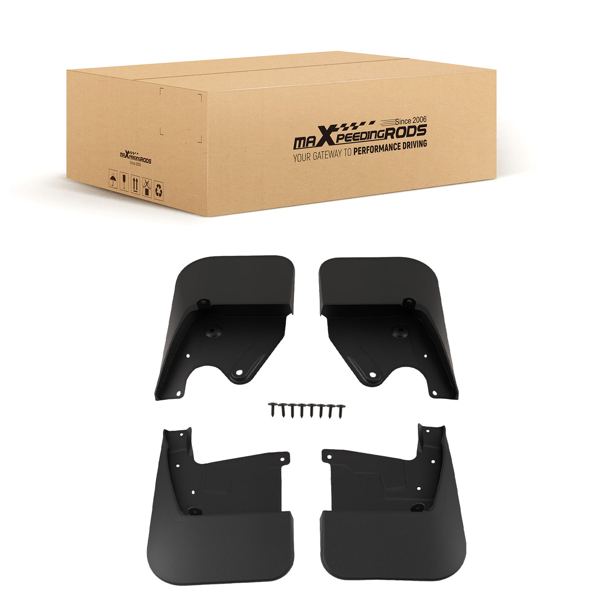Mud Flaps Mud Guards Set compatible For Toyota Tundra V6 3.4L 2022-2025 76622-0C080