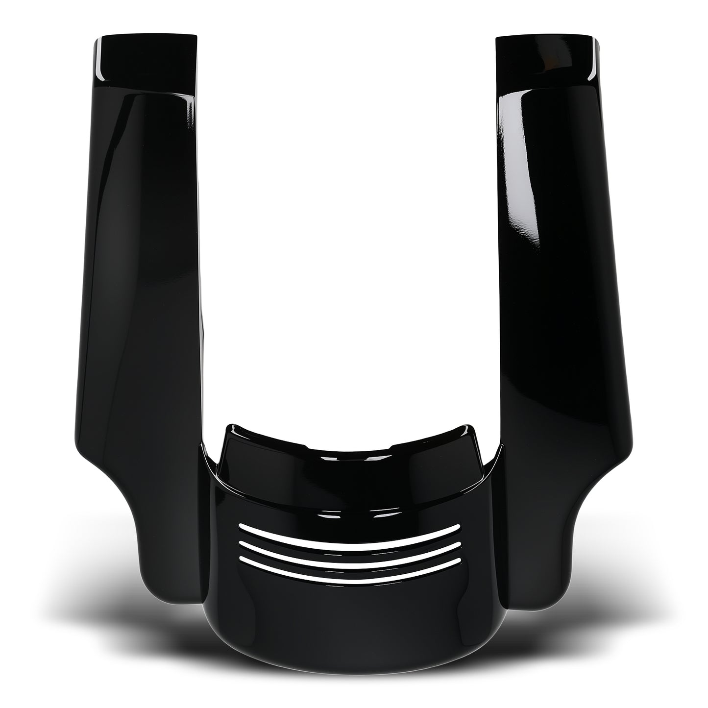 5 inch Rear Fender Extender compatible For Harley Touring Tri-Bar Lights 2014-2023 Black