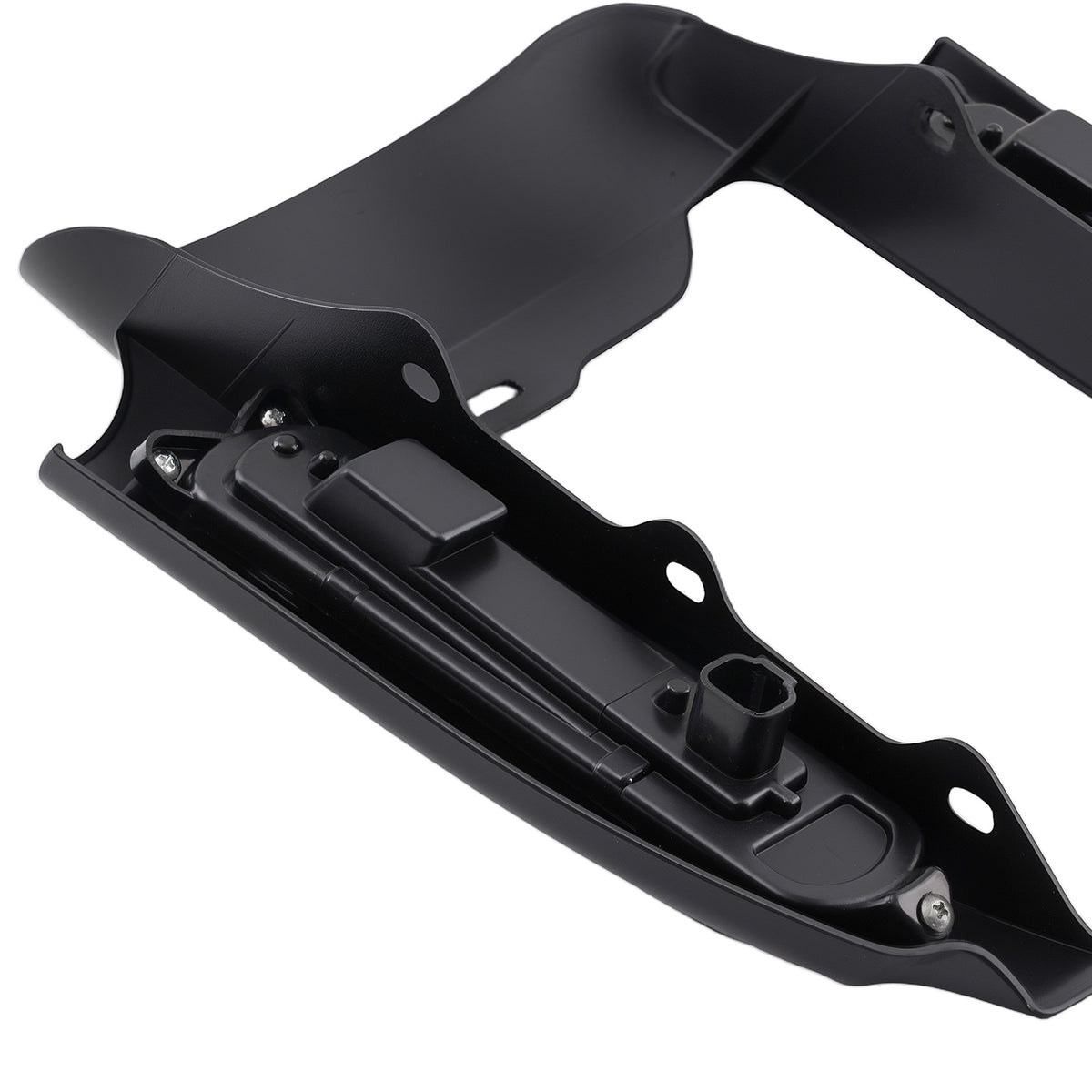 ABS Mud Flaps compatible For Harley CVO Ultra Classic FLHTCUSE4 2009-2013 Rear LED
