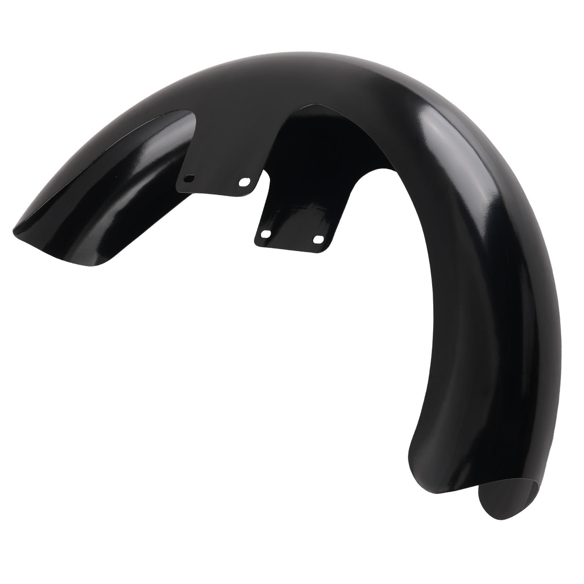 Black Front Fender compatible For Harley Touring Electra Glide CVO FLHTCUSE 2006-2013