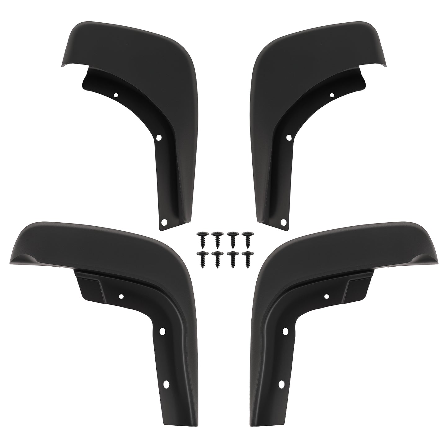 4PCS Mudguards Fender Mud Flaps compatible For Volvo XC60 2014 2015 2016 2017 Splash Guards