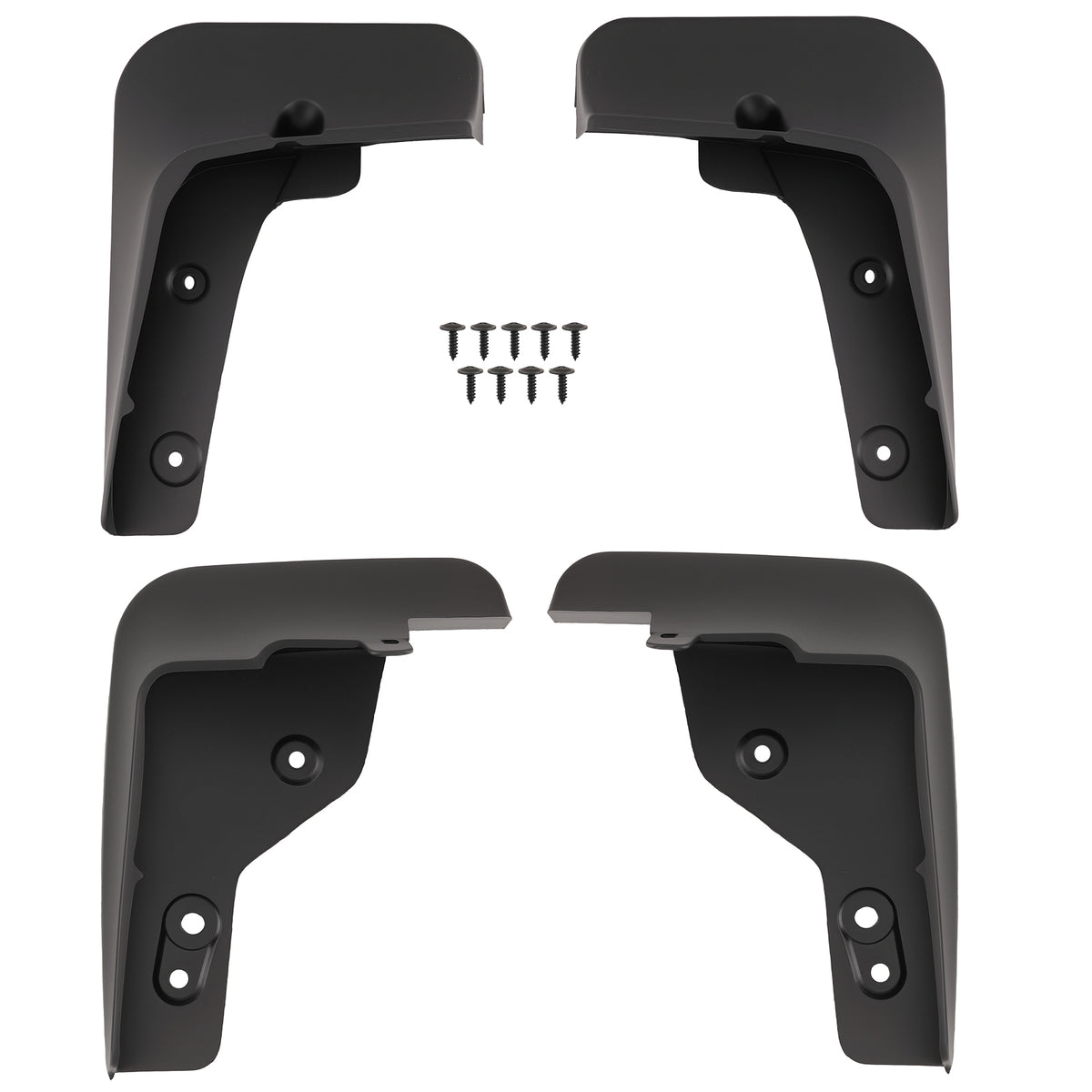Mud Flaps Mudguards Fender Splash Guards Set compatible For Mazda CX-5 2022-2025 Black