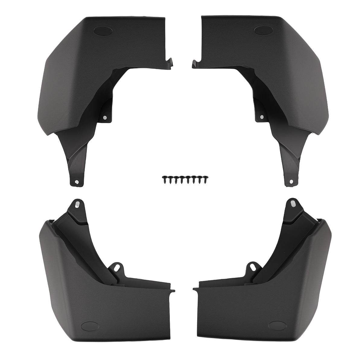 4PCS Mud Flap Set compatible For Land Rover Discovery 4 2009-2016 Mudguards Fender
