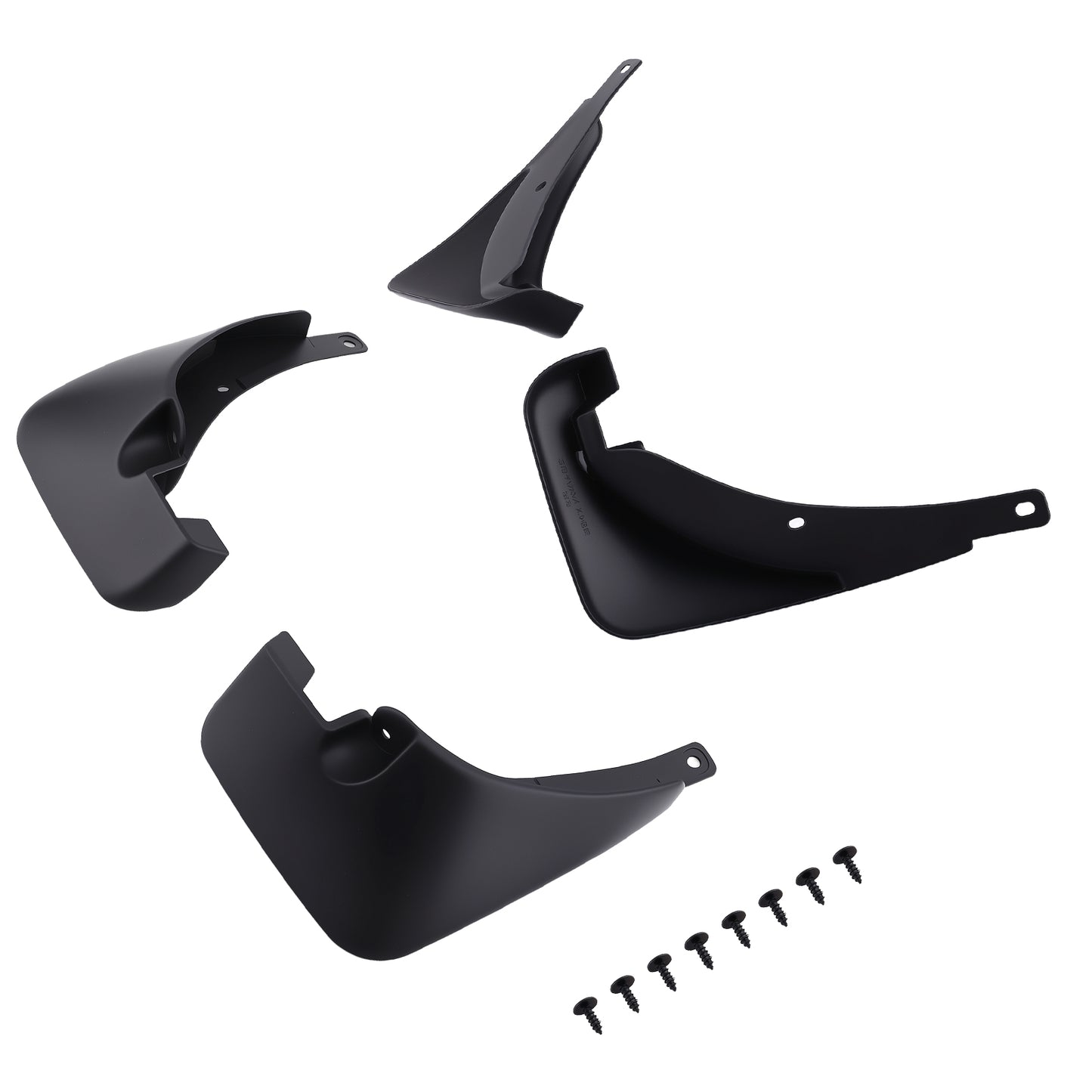 4-Piece Mud Flaps Splash Shields compatible for Toyota RAV4 2006-12 XA30 Complete Coverage