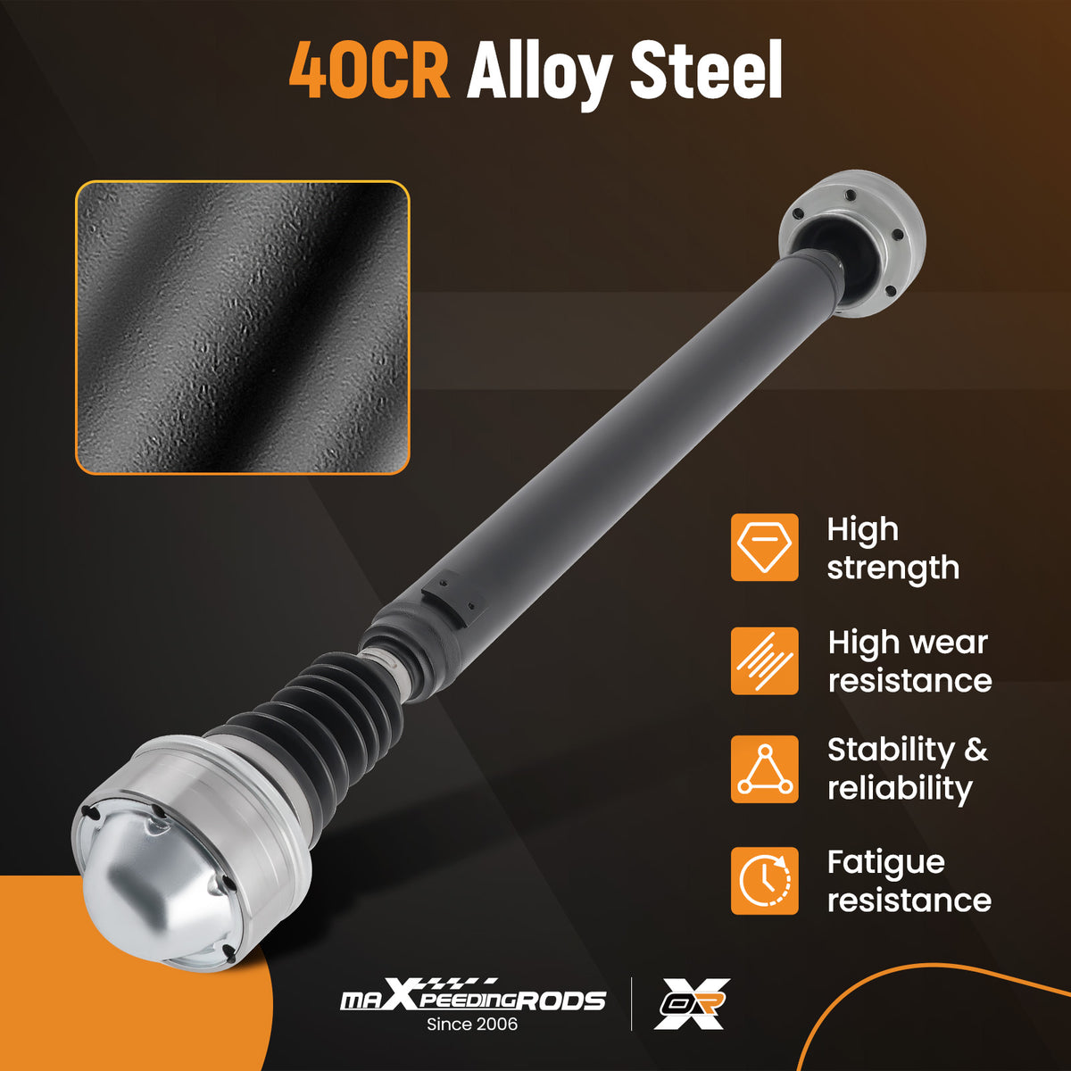 Front Driveshaft Prop Shaft Assembly compatible For Jeep Grand Cherokee Commander 2007-2010
