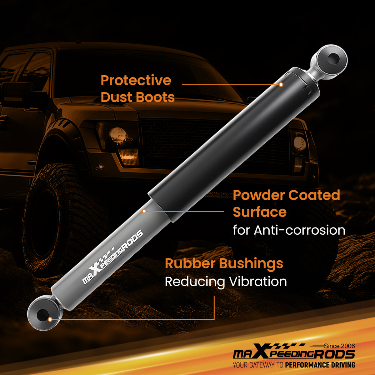 Dual Steering Stabilizer compatible For Jeep Wrangler YJ 4WD 1987-1995 Fit 4-6.5'' Lift Kit