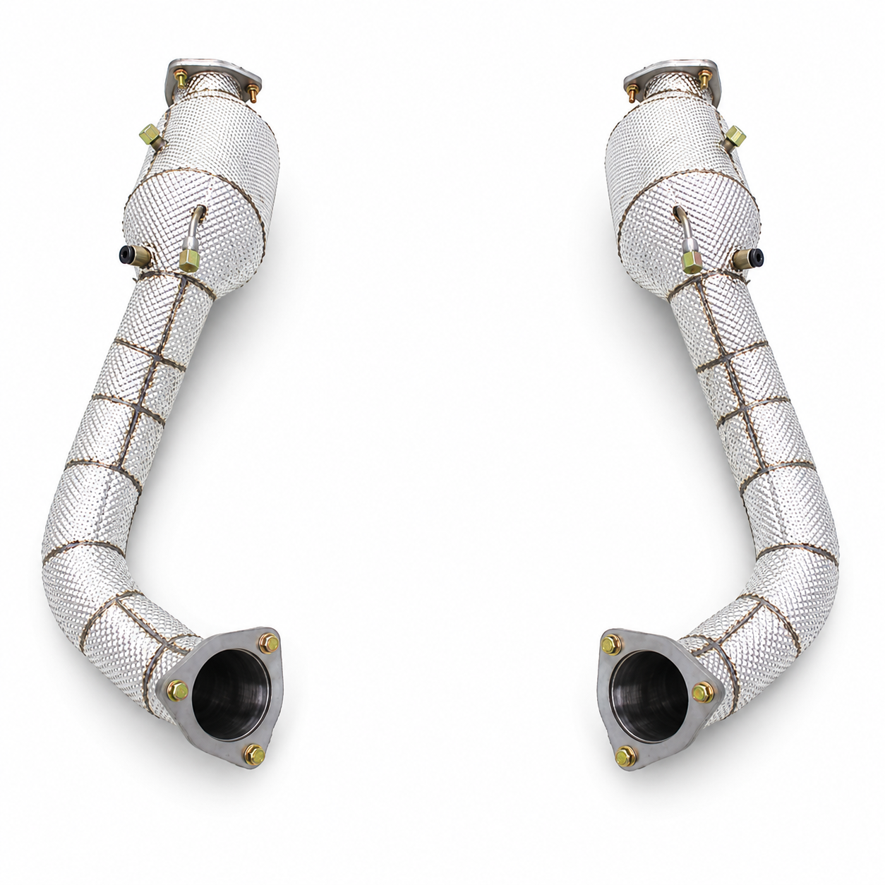 Catted High Flow Exhaust Downpipe for Porsche Cayman 718 GT4 RS 4.0L 2022-2025