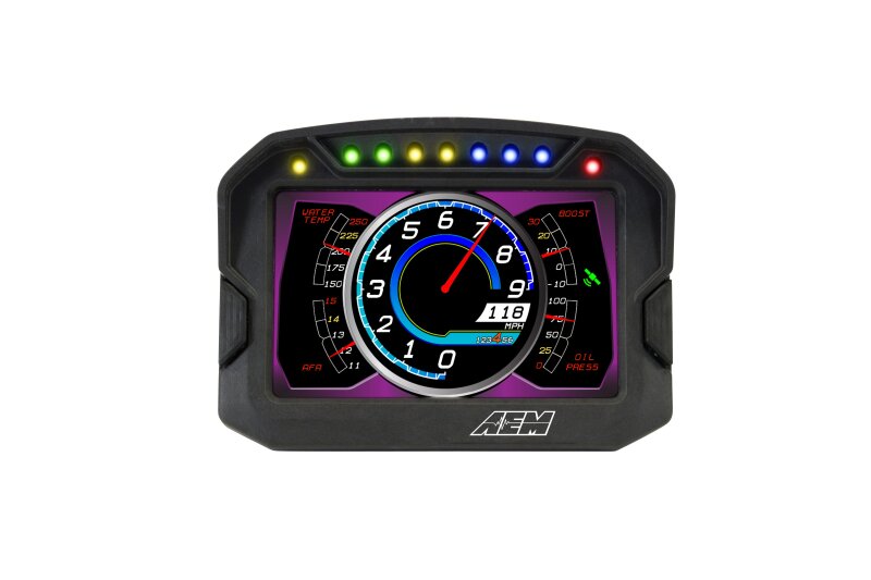 AEM CD-5G Carbon Digital Dash Display w/ Interal 10Hz GPS & Antenna