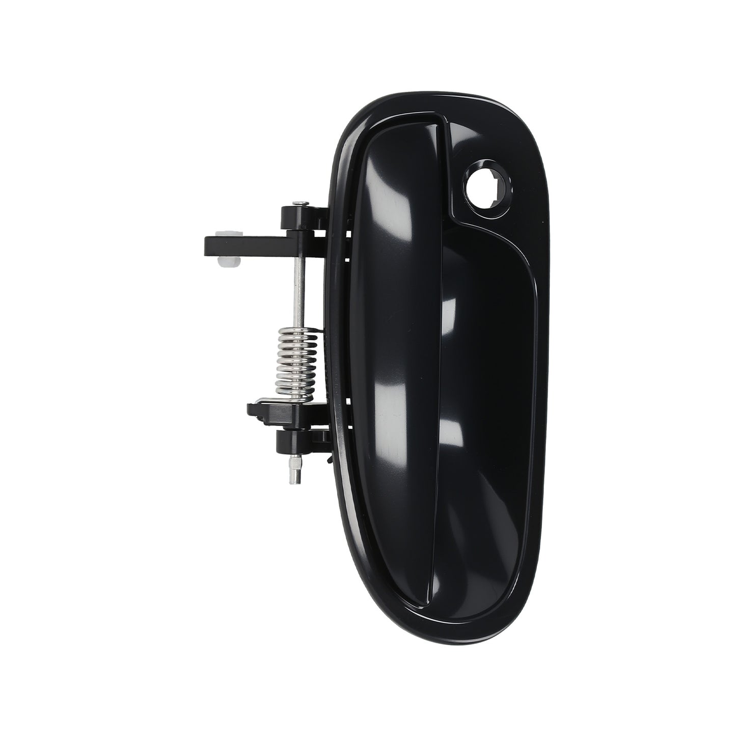 Black Door Handle Front compatible for Honda Civic 1996-2000 Outside Left Right Pair