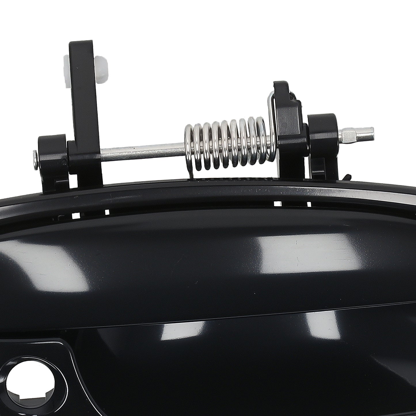 Black Door Handle Front compatible for Honda Civic 1996-2000 Outside Left Right Pair