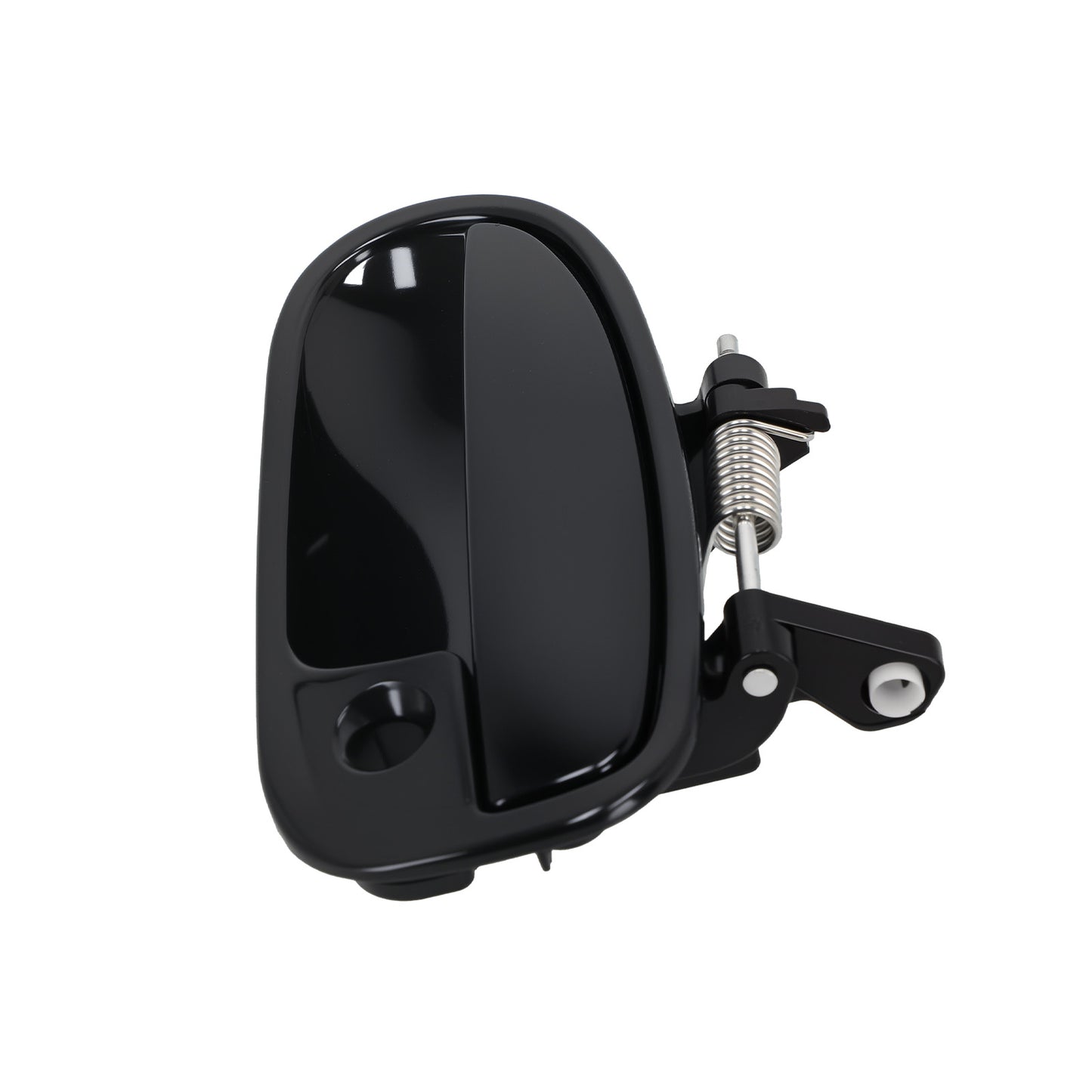 Black Door Handle Front compatible for Honda Civic 1996-2000 Outside Left Right Pair