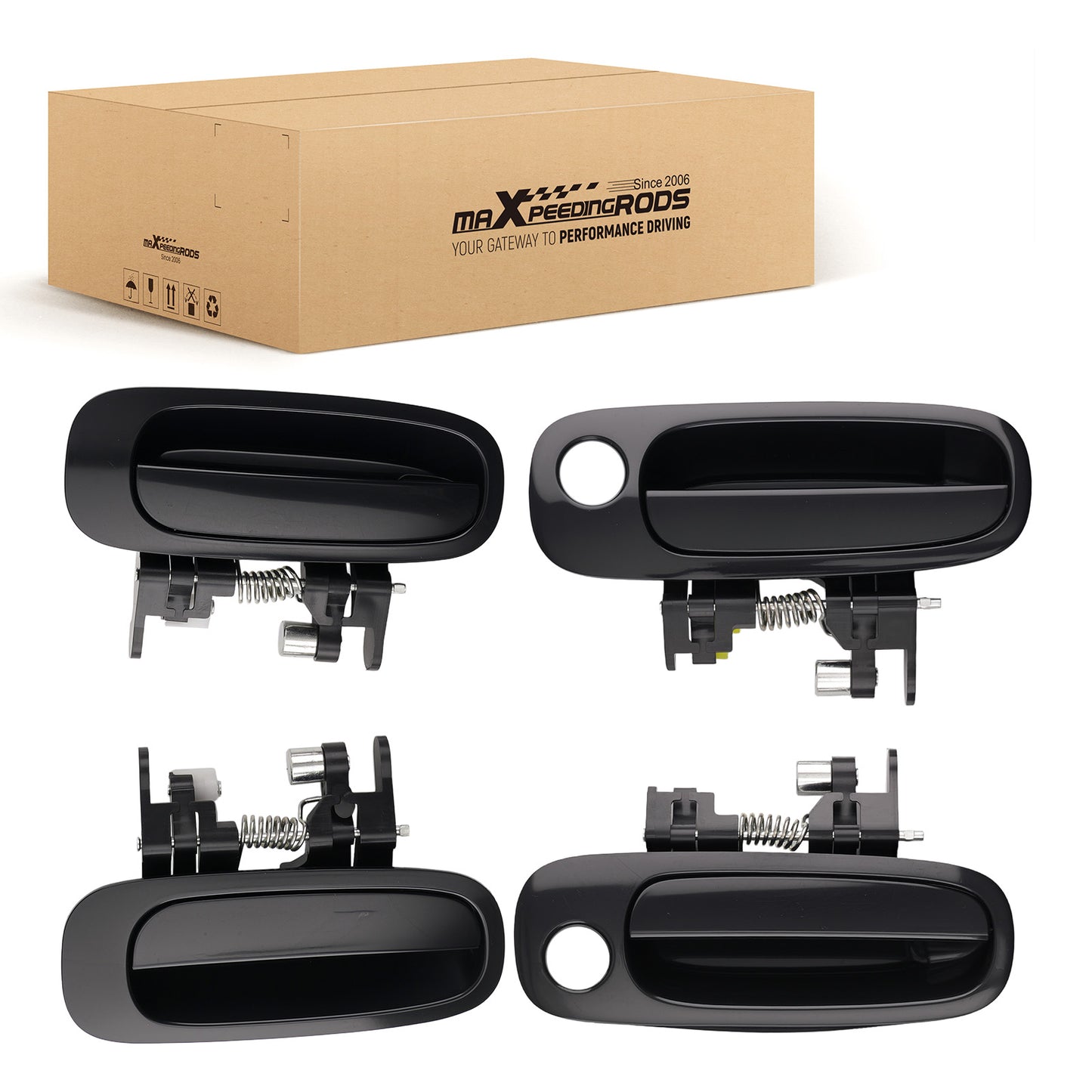 Door Handle compatible for Toyota Corolla CE LE S VE 1998-2002 6921002040 Plastic