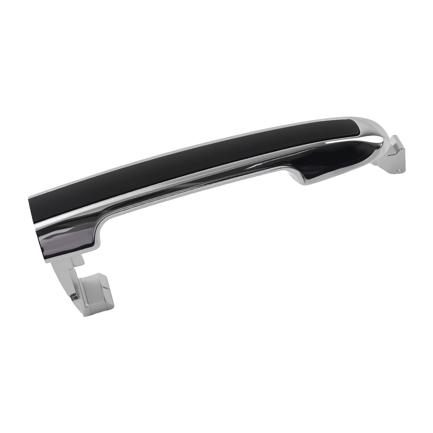 4PC Outside Door Handle compatible for Hyundai Sonata 05-10 82652-3K030 Front Rear LR Black