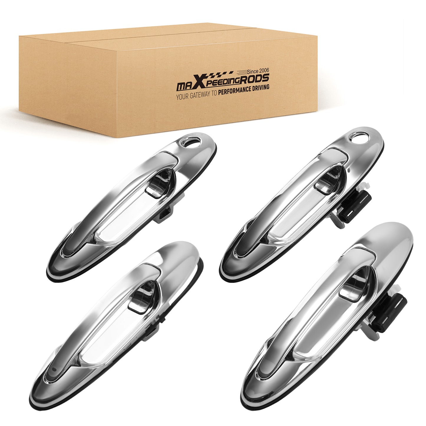4Pcs Door Handle compatible For Toyota Land Cruiser/Lexus LX470 1998-2007 69210-60061