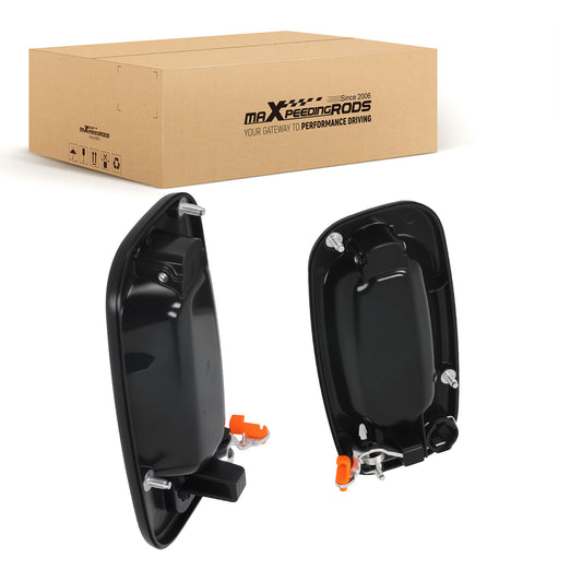 Black Exterior Door Handle compatible for Cadillac Escalade 1999-2006 Front Left Right