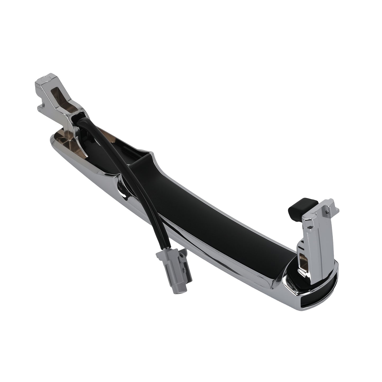 Chrome Door Handle compatible for Nissan Rogue 2008-2013 Front Left 80640CB81B Plastic