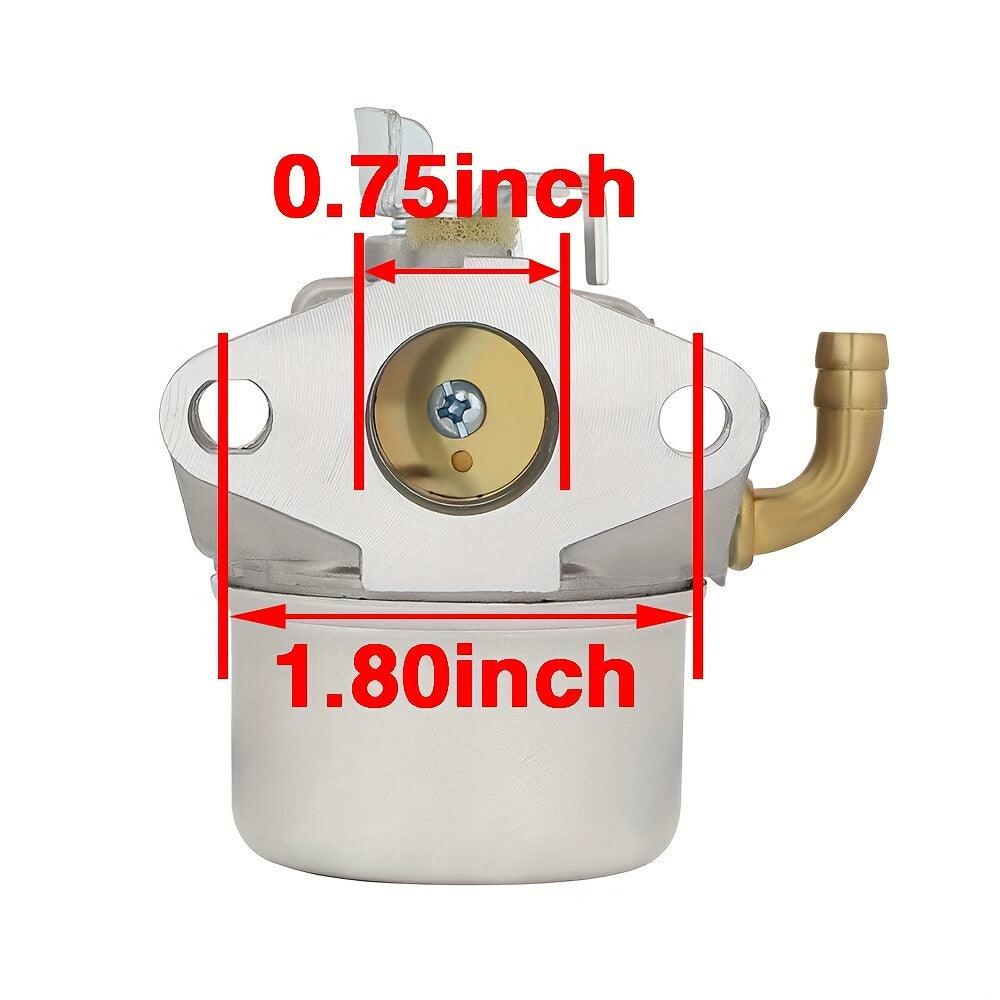 1set 798653 Carburetor Replacement For Briggs & Stratton Engines, Fits Models 110402, 110417, 110432, 120202, 120212, High-Performance With Mounting Gaskets & Fuel Tube, Size 0.96-inch By 1.38-inch