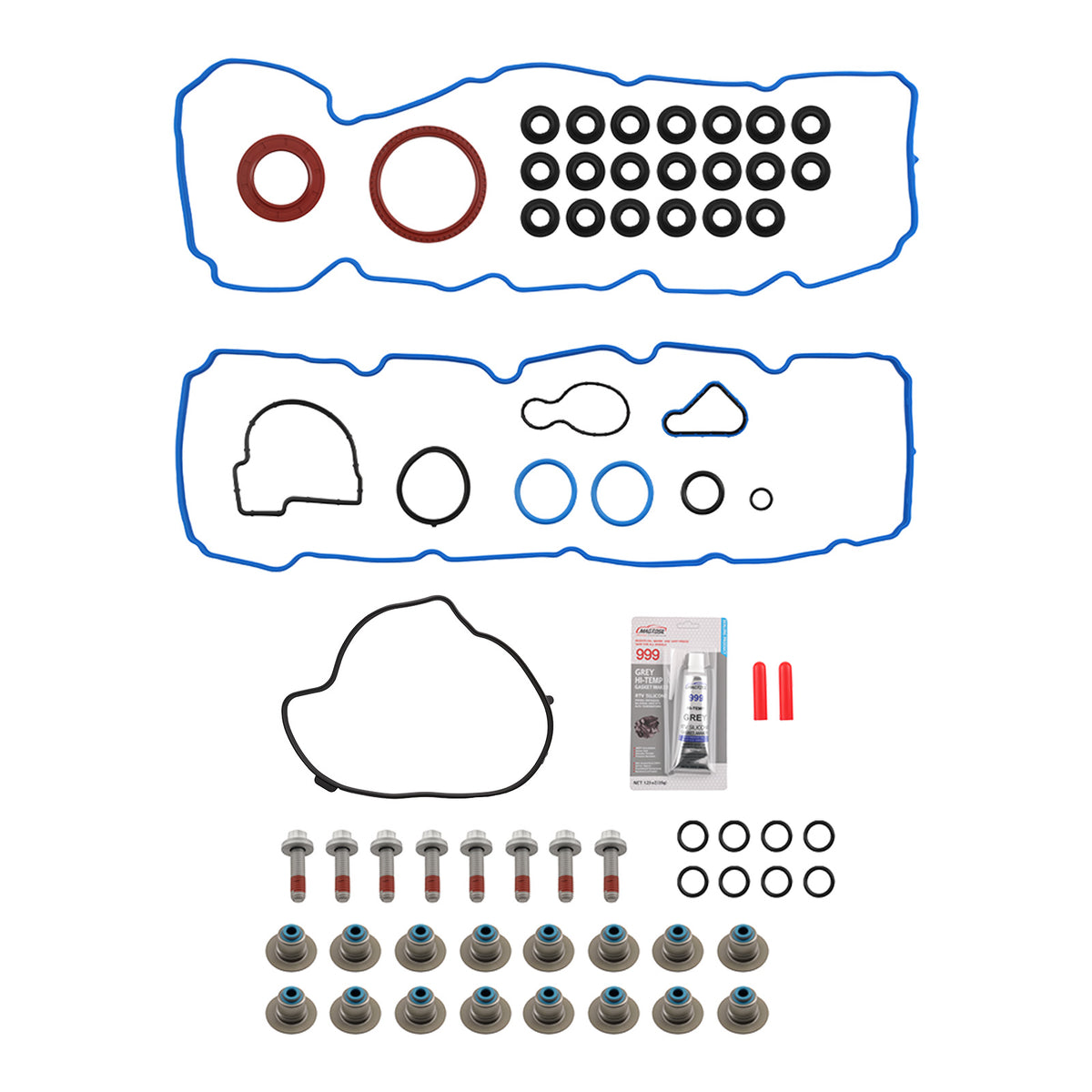 Engine Full Gasket Set w/Head Bolts compatible For Dodge Ram Jeep Grand Cherokee 4.7L 02-07