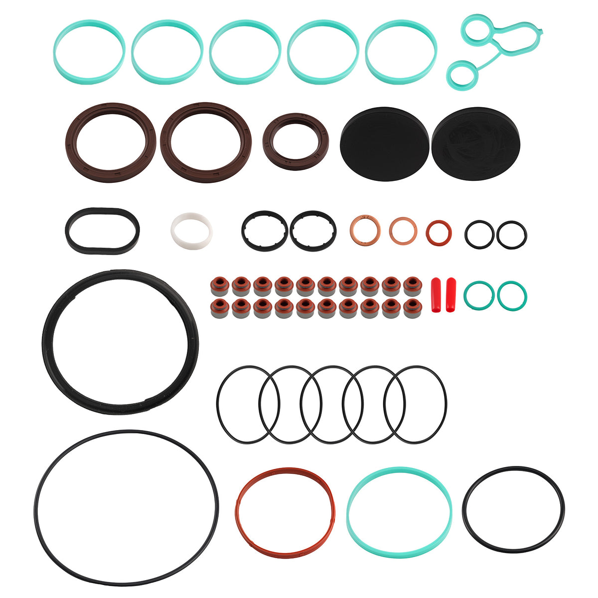 Complete Head Gasket Kit compatible For Volvo S60 V60 XC60 2.5L DOHC Turbo 2004-2016