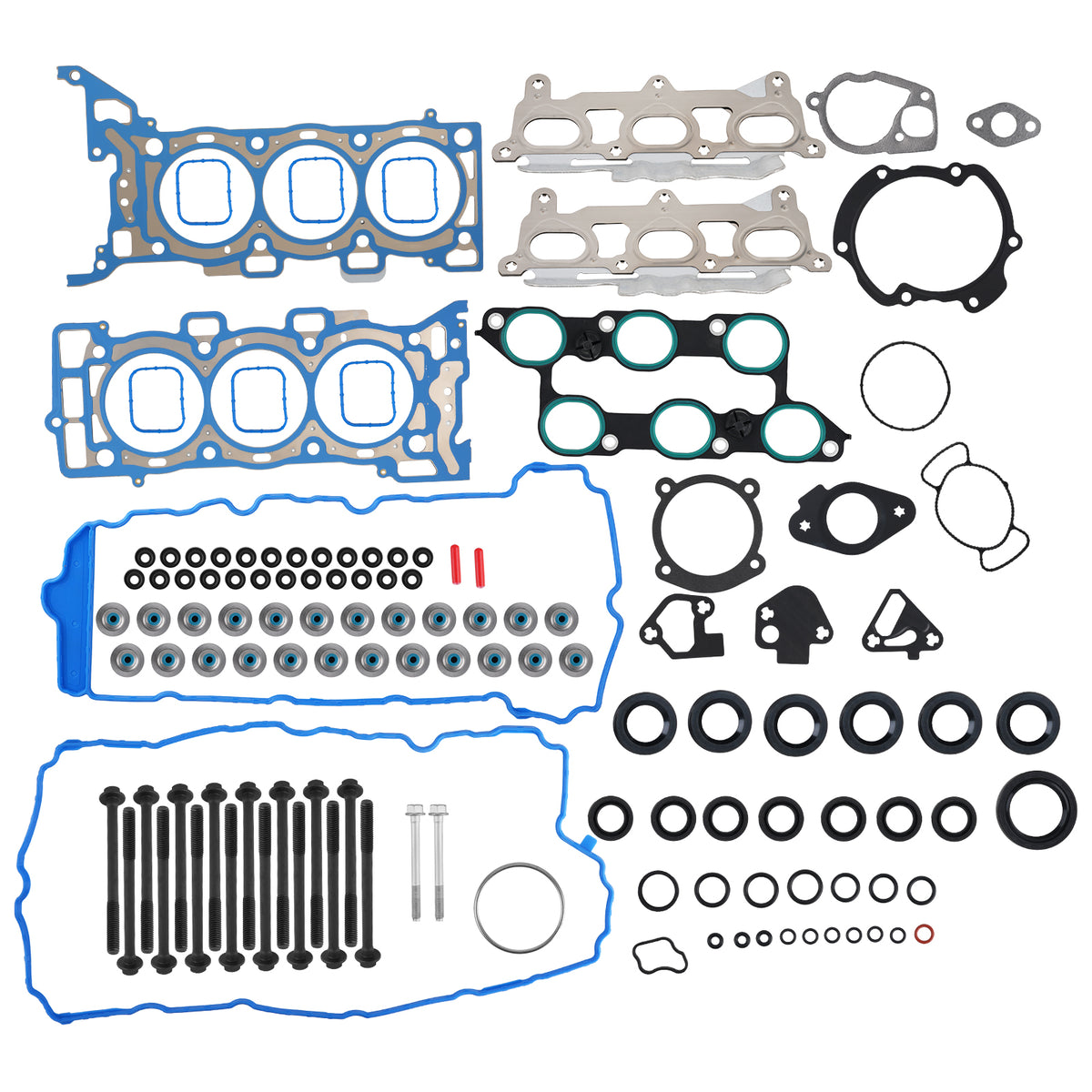 Head Gasket Kit with Valve Seals compatible For Buick Enclave 3.6L 2009-2016 HS26376PT-5
