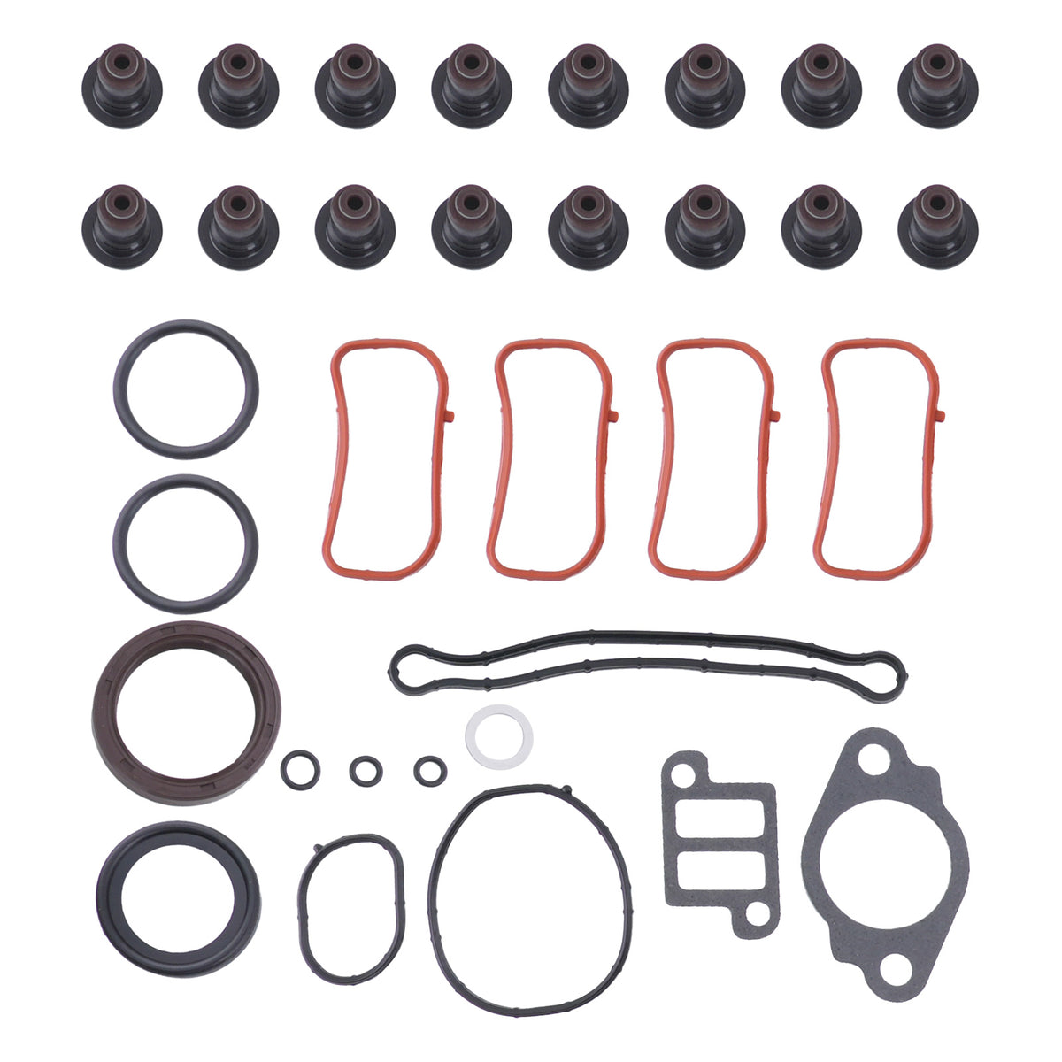 New G4KH Engine Overhaul Gasket Kit w/ Head Bolts compatible For Hyundai Kia 2.0T 2012-2020